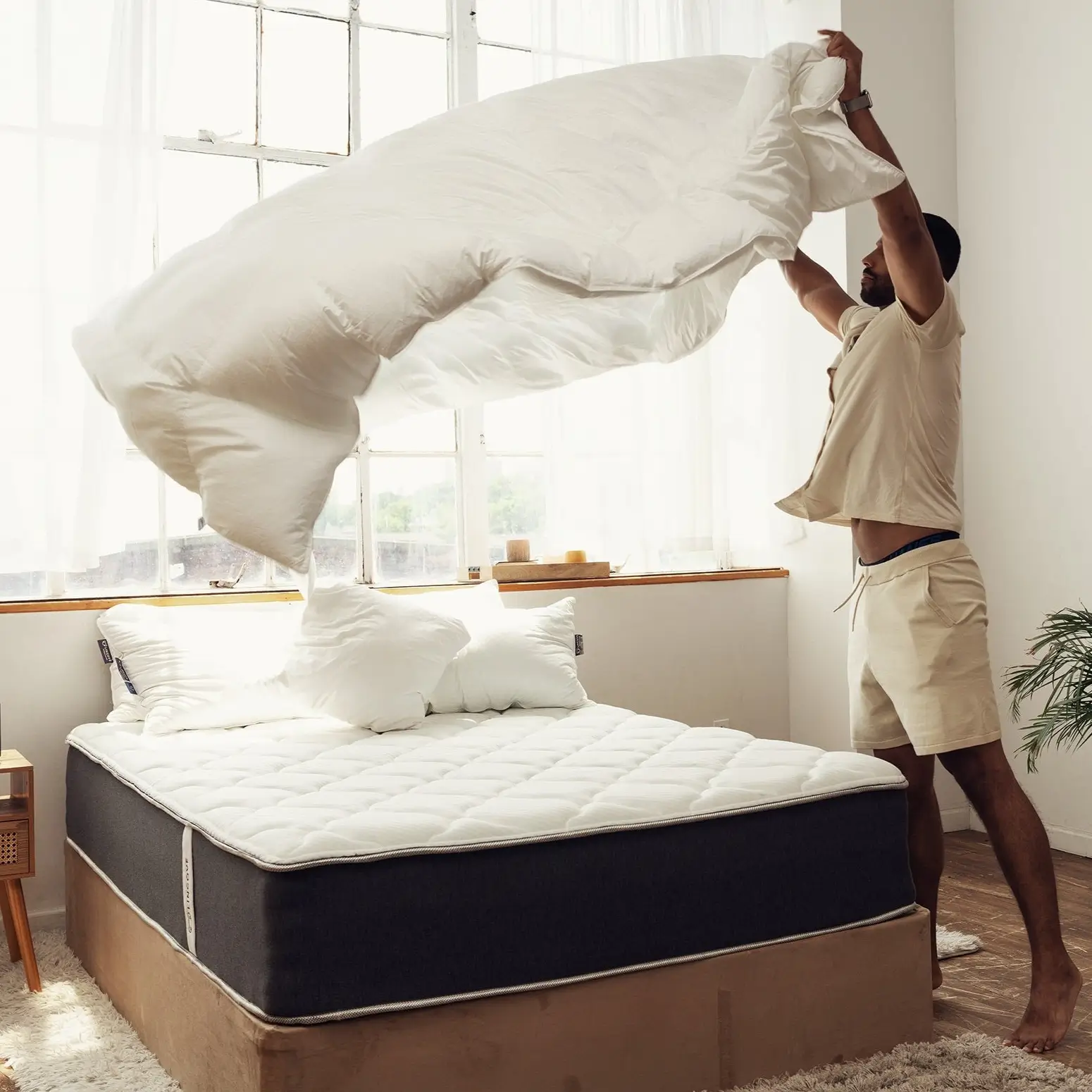 100% Canadian White Down Duvet Comforter - Image 4