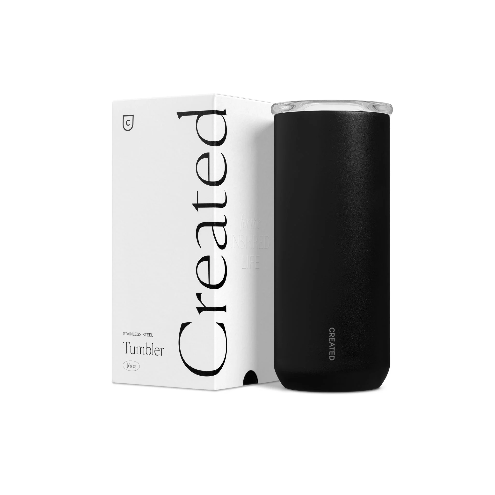 16oz Everyday Tumbler - Black - Image 2