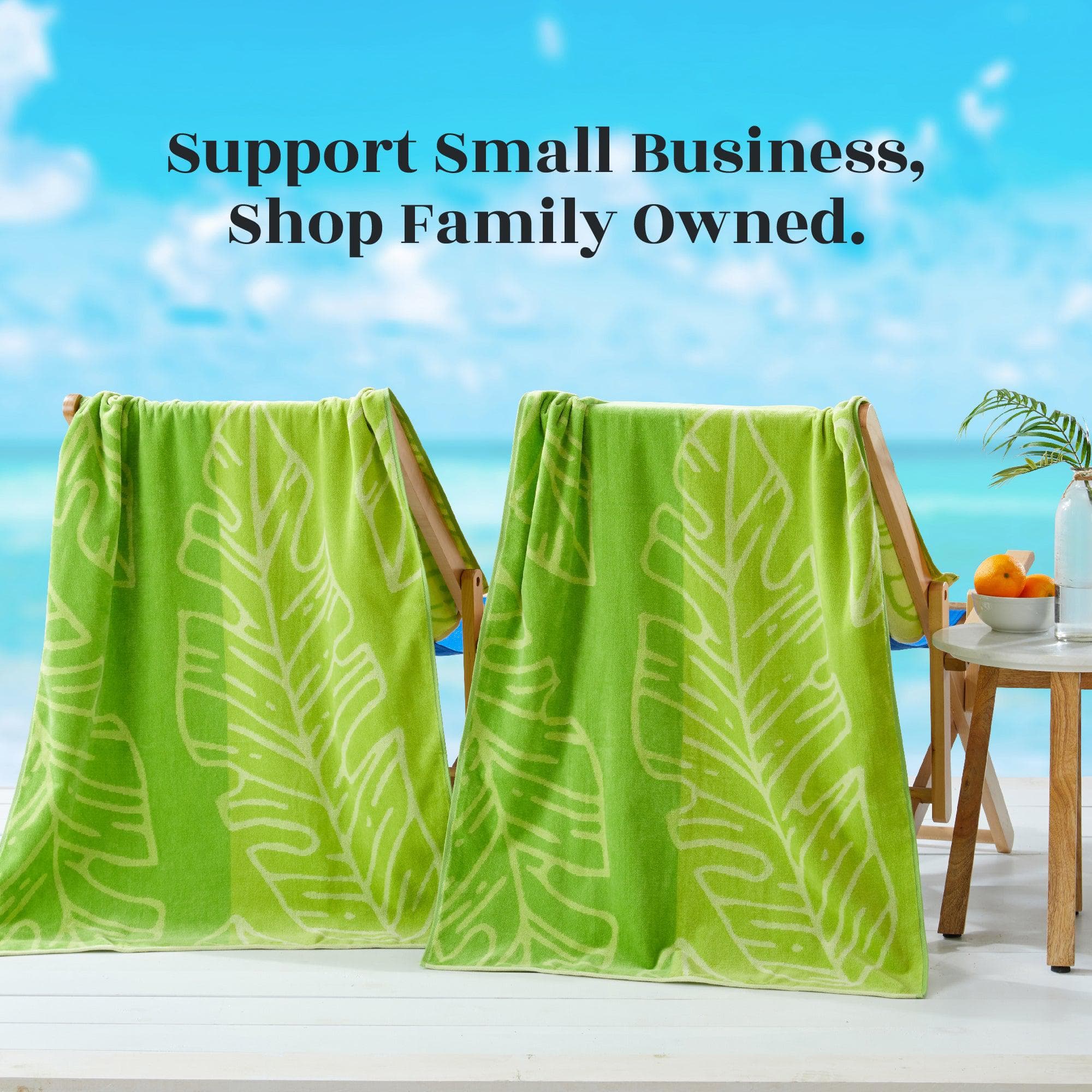 2 Pack Vibrant Beach Towels - Boca Collection - Image 5