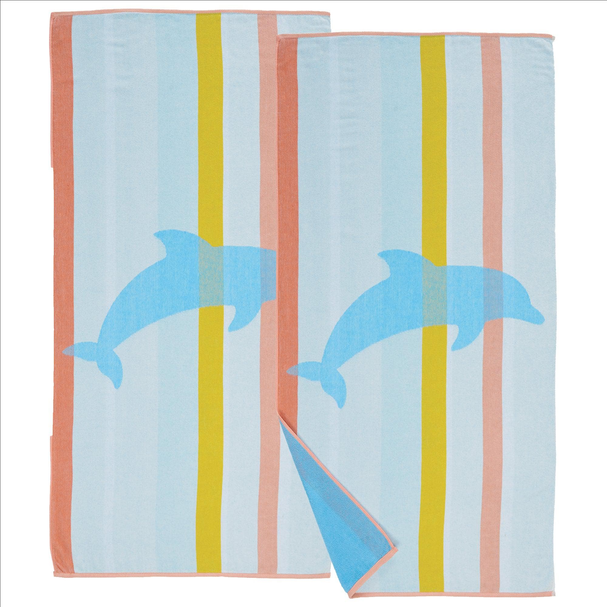 2 Pack Vibrant Beach Towels - Boca Collection - Image 7
