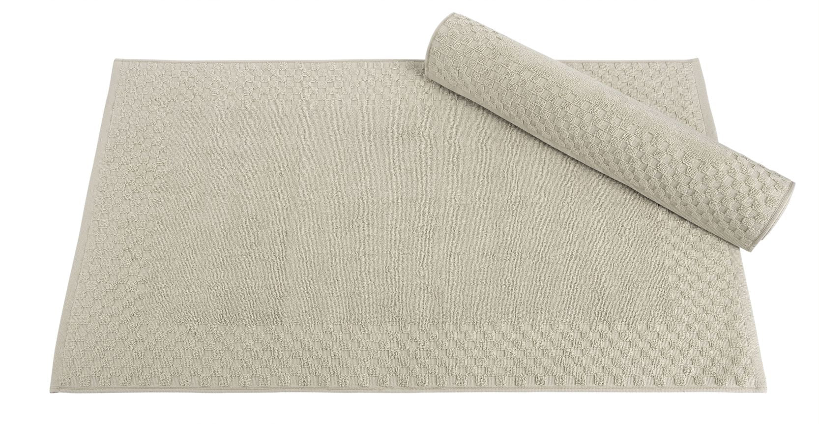 2 Piece Cotton Bath Mat Set - Non-Slip & Absorbent Bathroom Rugs (20"x34") - Image 17