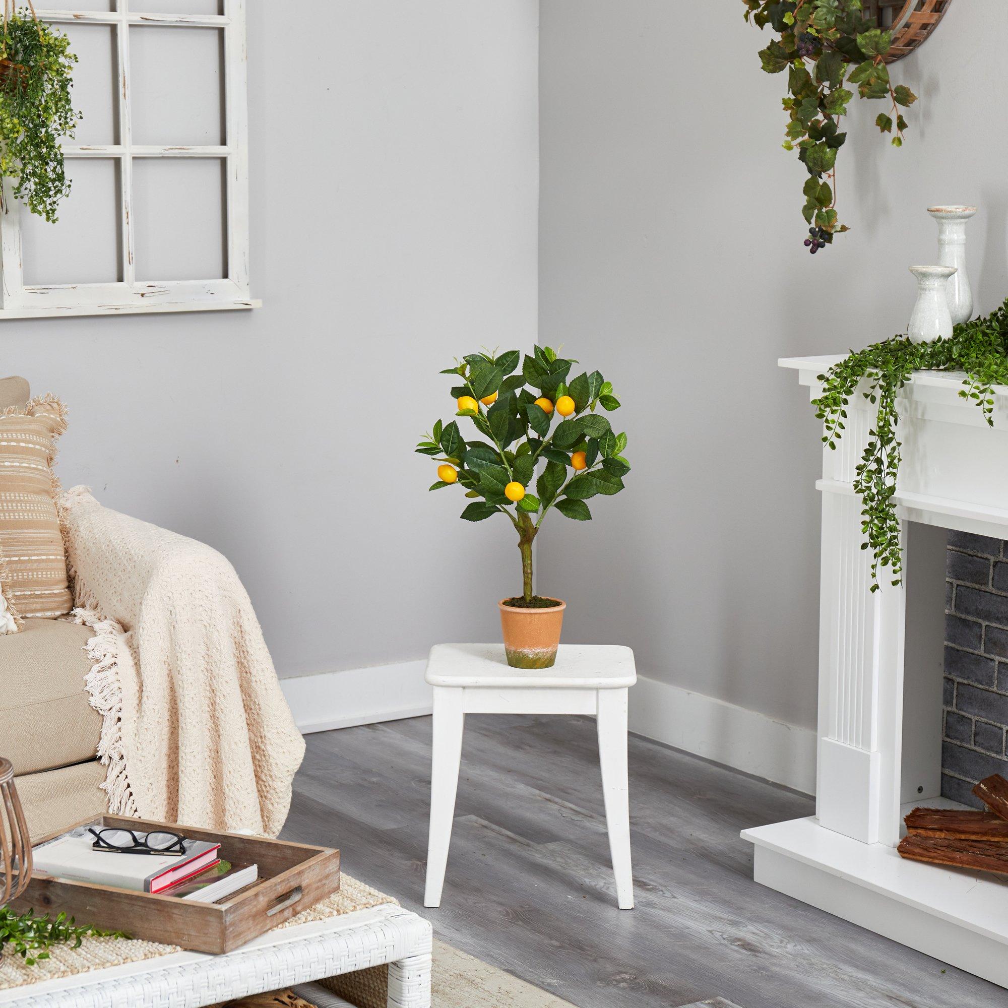 24” Lemon Artificial Tree - Image 4