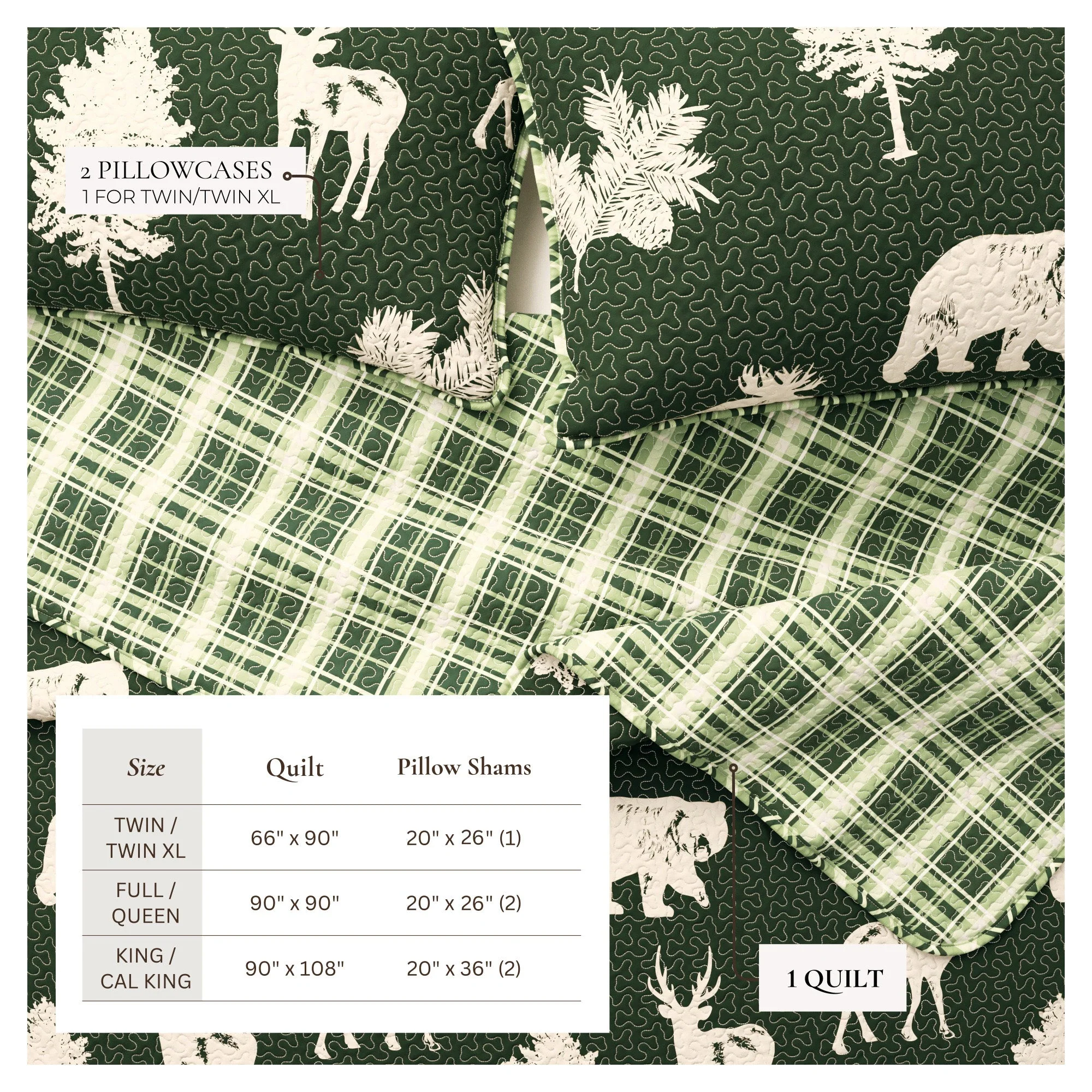 3-Piece Lodge Quilt - Rio Ridge Collection - Image 5