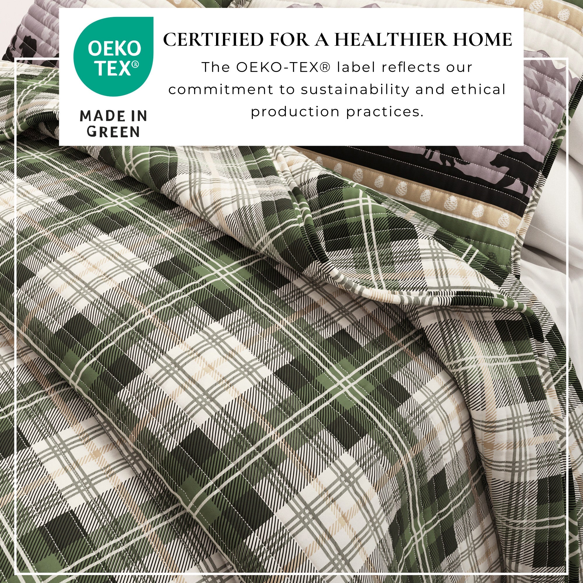 3-Piece Lodge Quilt - Salt Creek Collection - Image 3