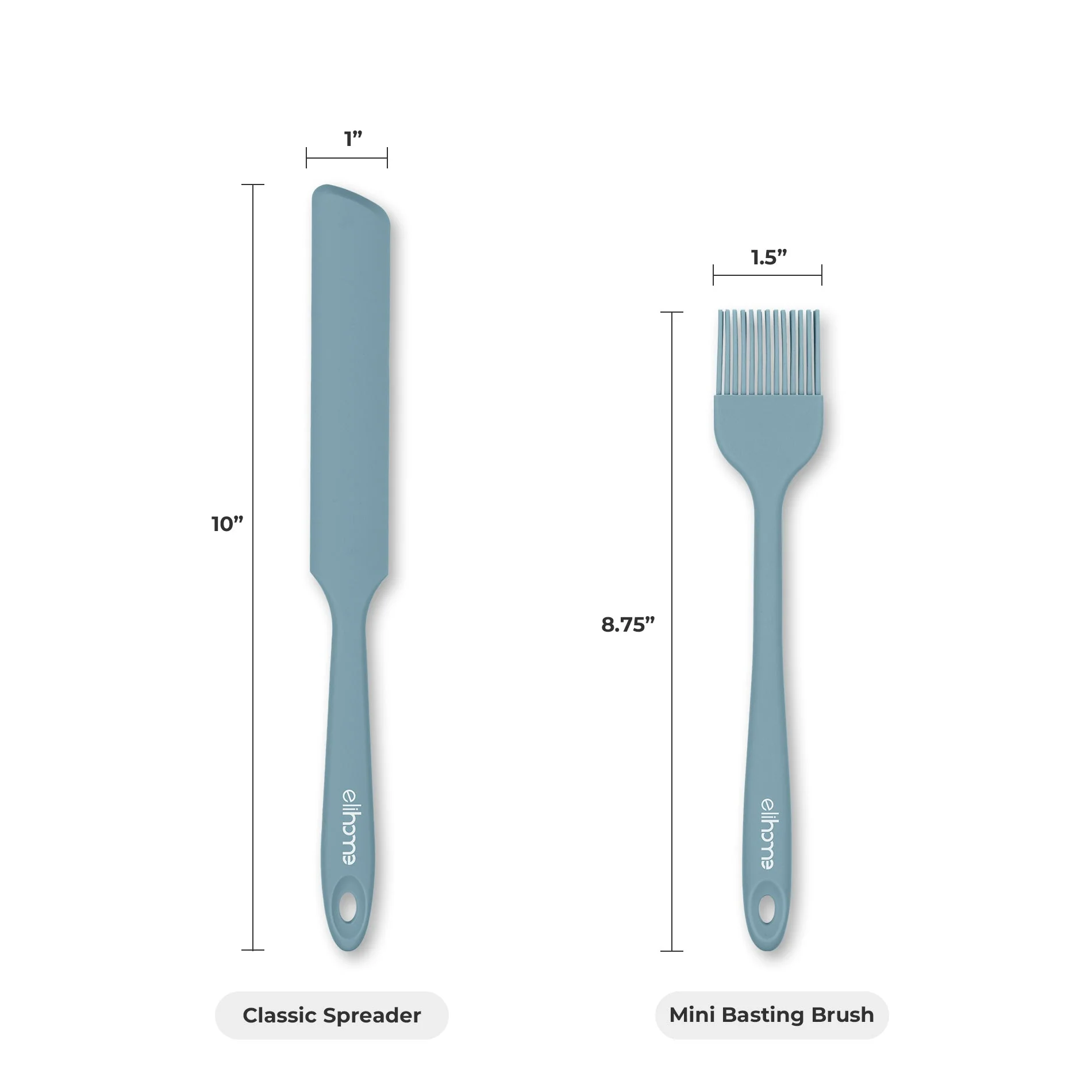 3 Piece Silicone Spatula Set - Red - Image 14
