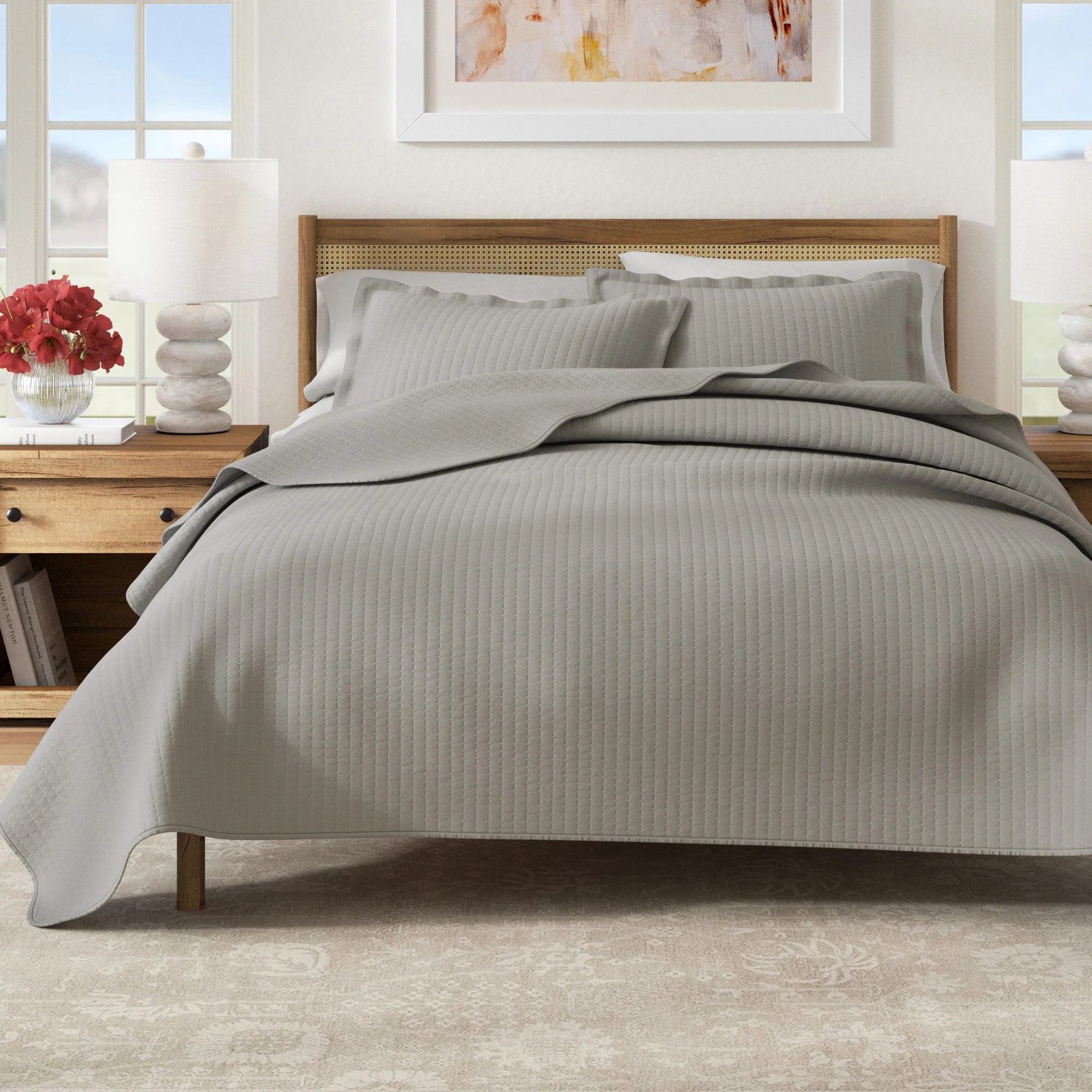 3-Piece Solid Quilt - Alicia Collection - Image 25