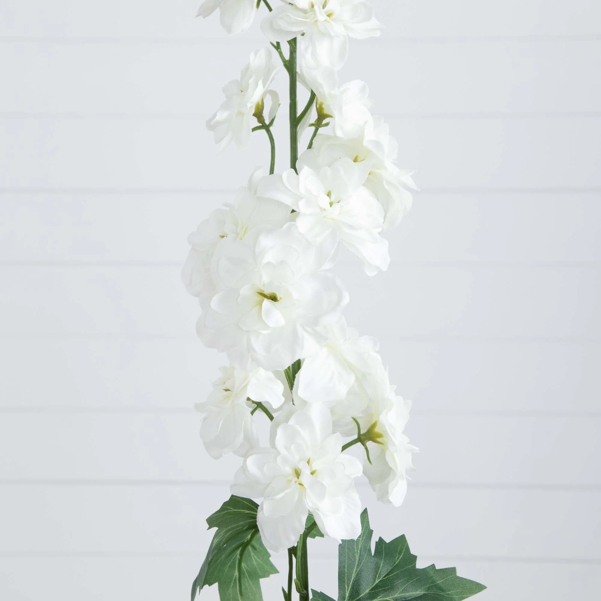 39" Artificial Delphinium Flower Stems- Set of 3 - Image 8