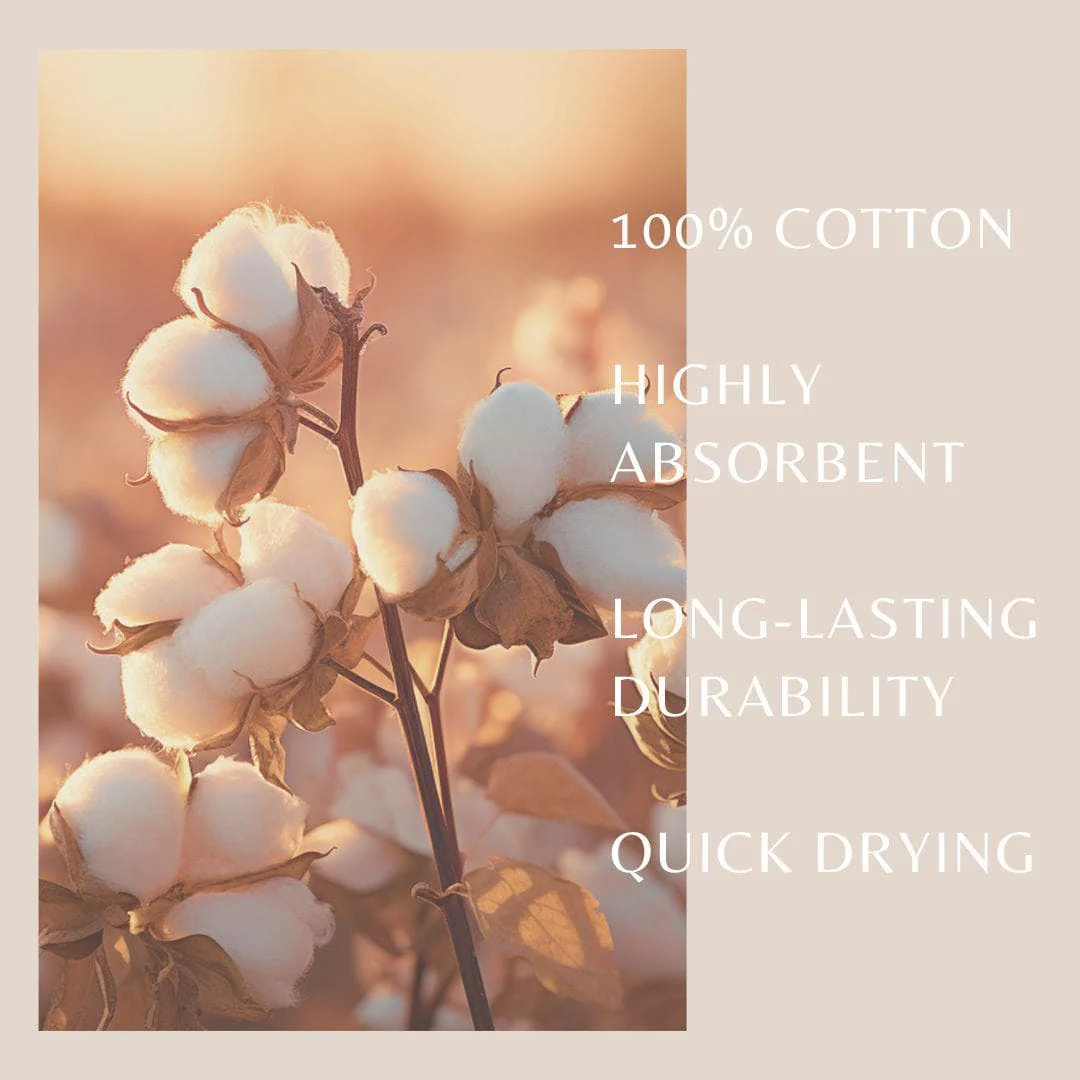 4 Pack Cotton Bath Towels - Kasper Collection - Image 17