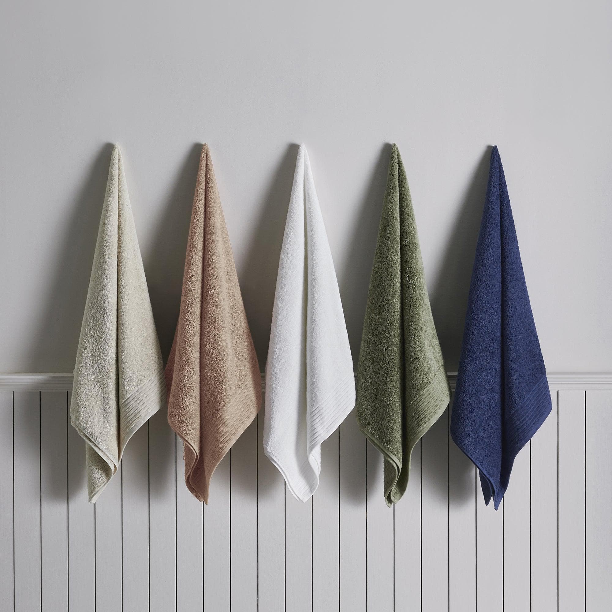 4 Pack Cotton Bath Towels - Kasper Collection - Image 48