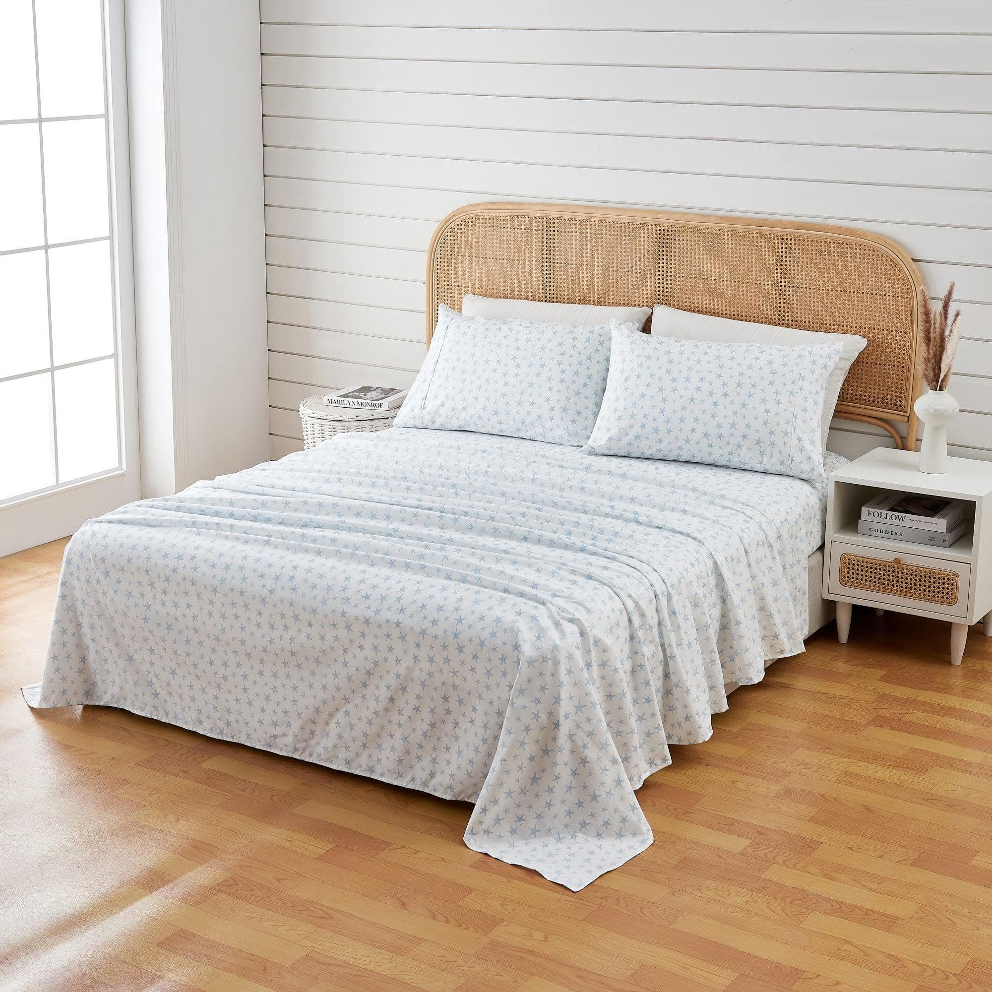 4-Piece Coastal Microfiber Sheet - Newport Collection - Image 67