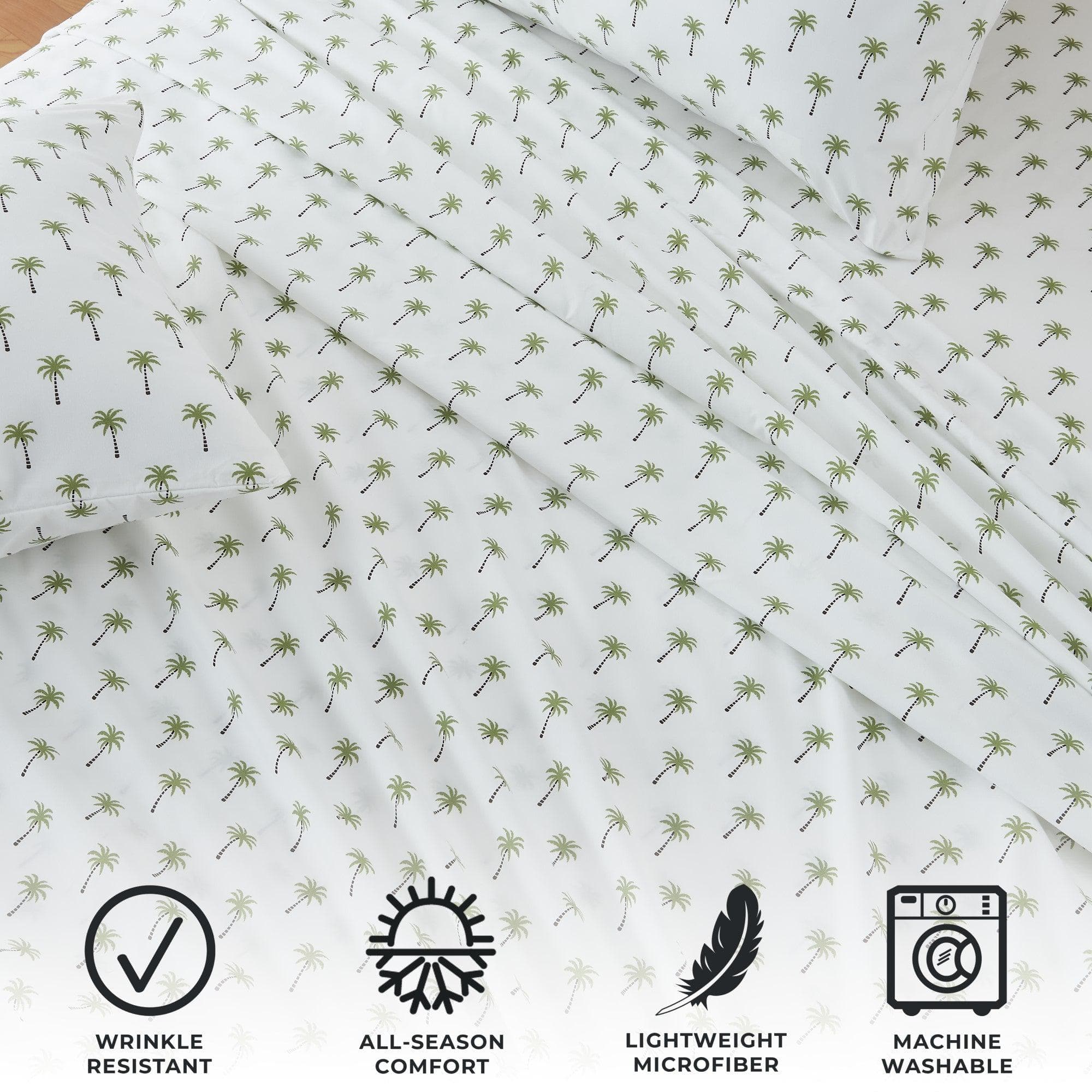 4-Piece Coastal Microfiber Sheet - Newport Collection - Image 78