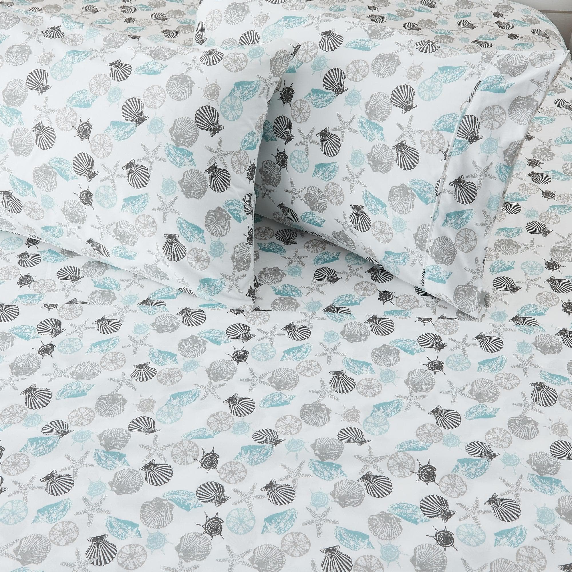 4-Piece Coastal Microfiber Sheet - Newport Collection - Image 86