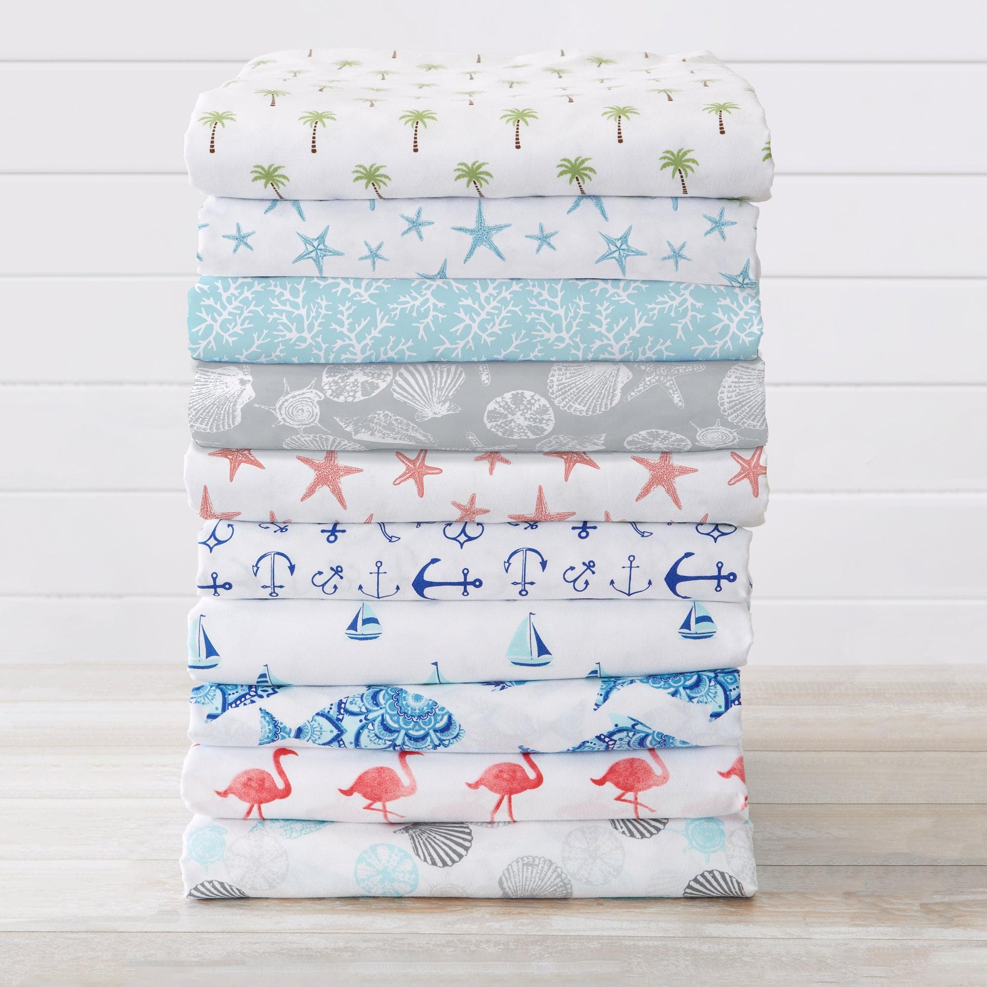 4-Piece Coastal Microfiber Sheet - Newport Collection - Image 9