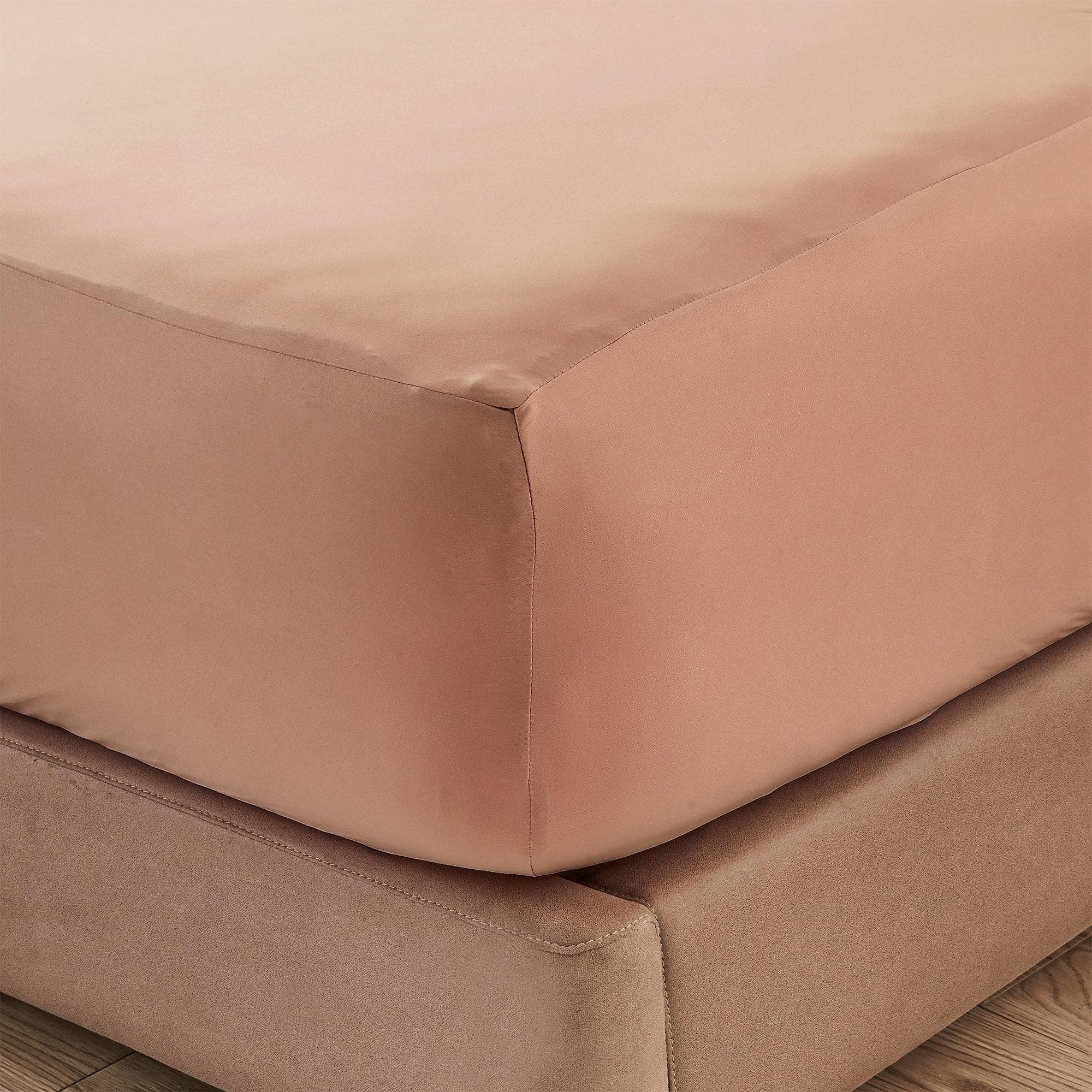4-Piece Interlock Microfiber Sheet Set - Mackenna Collection - Image 32