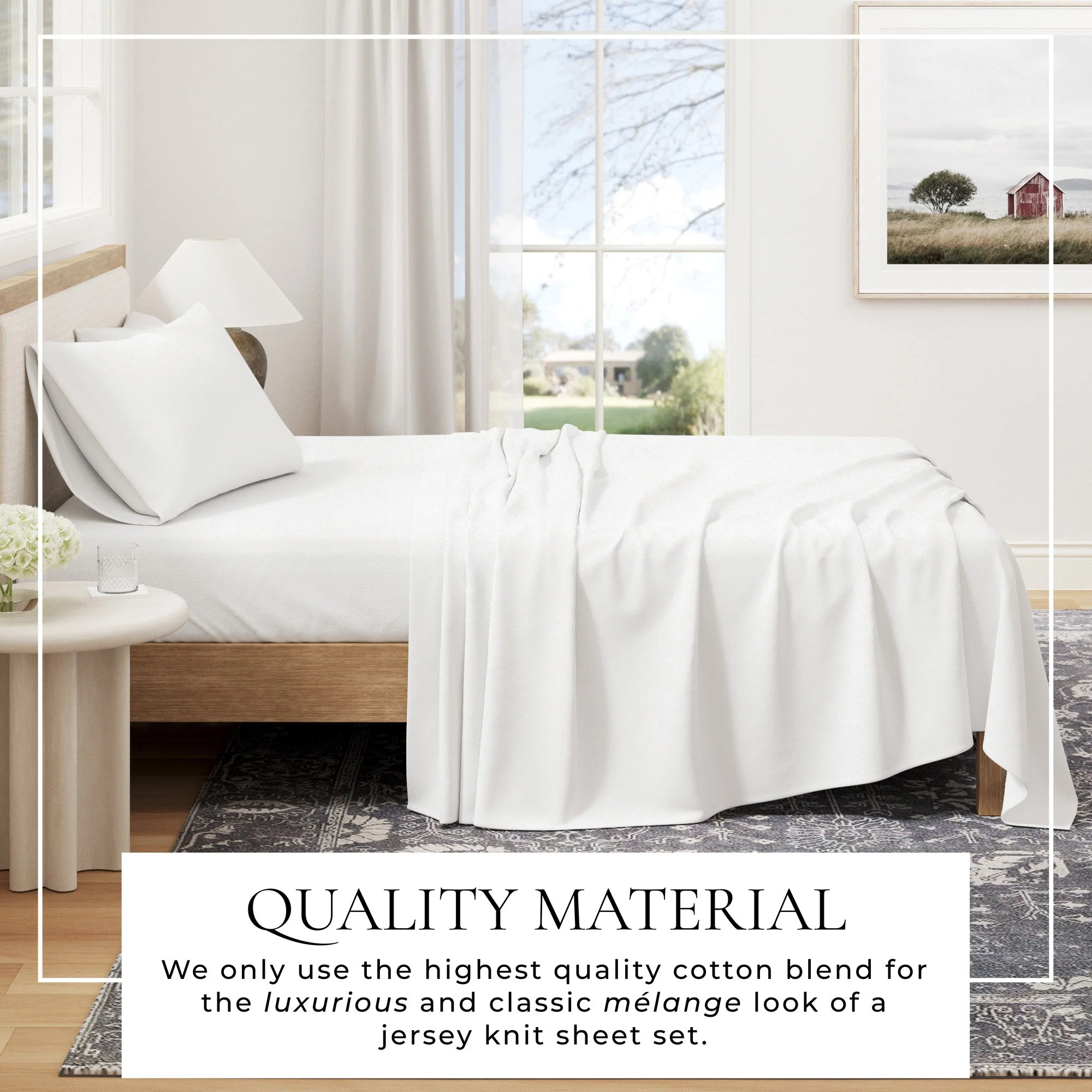 4-Piece Jersey Sheet - Carmen Collection - Image 2