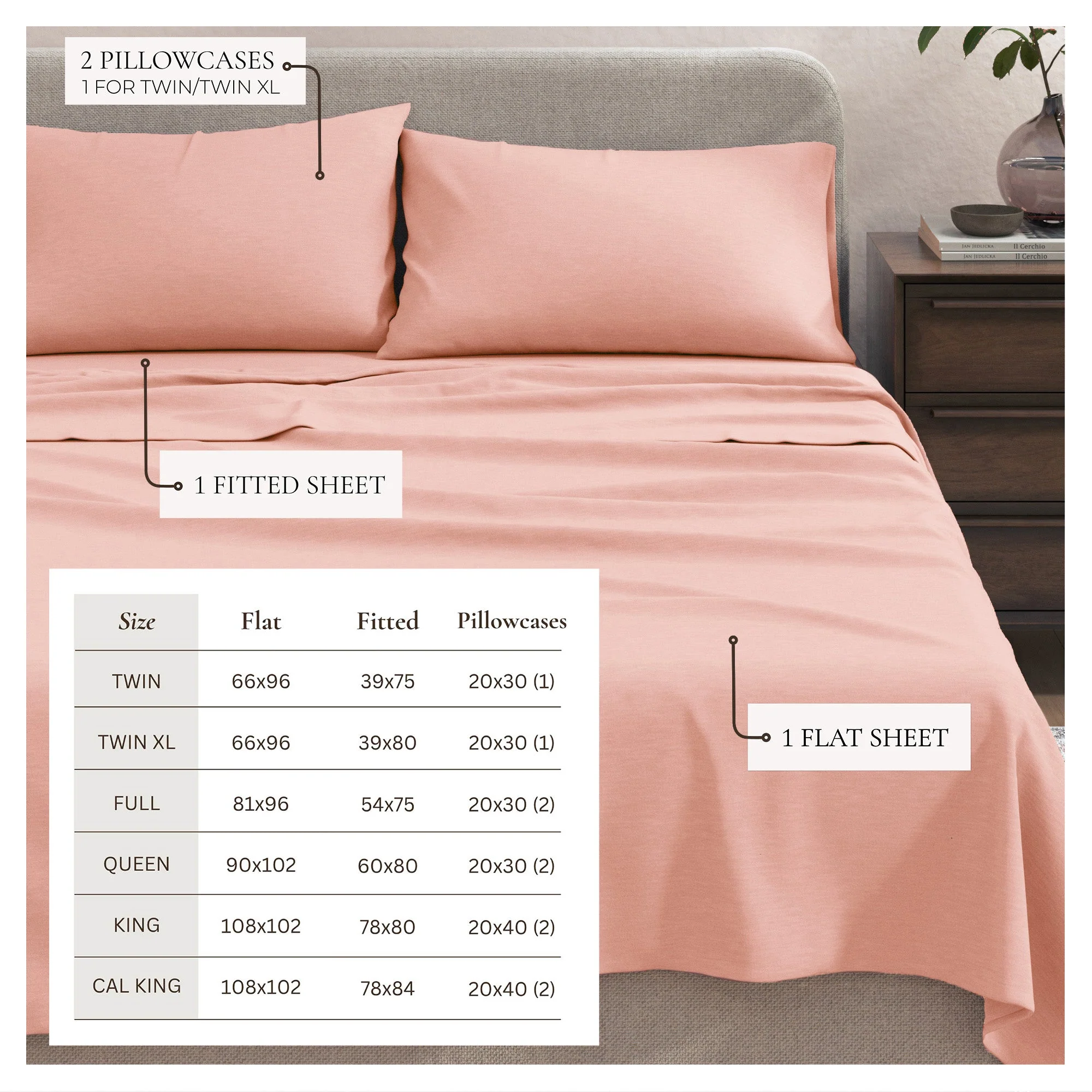 4-Piece Jersey Sheet - Carmen Collection - Image 38