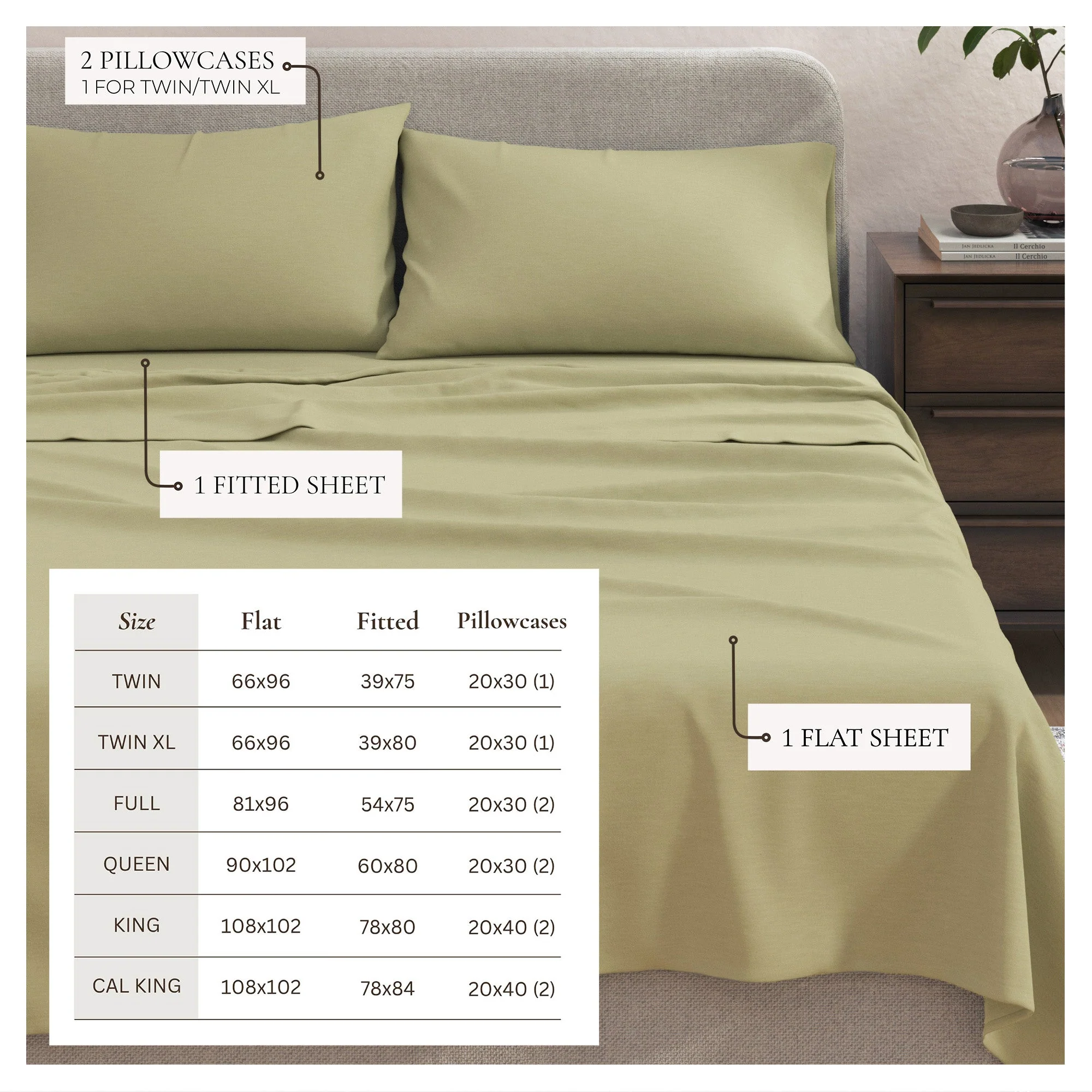 4-Piece Jersey Sheet - Carmen Collection - Image 80