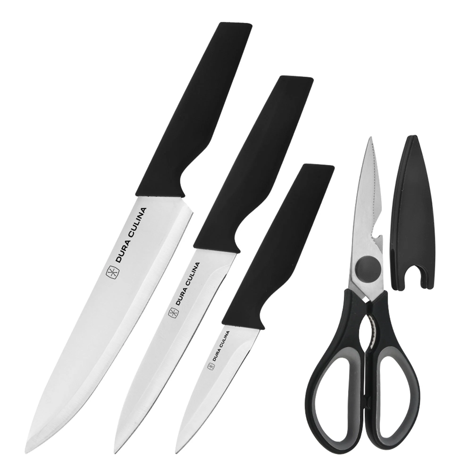 4-Piece Knife Set with Multi-Purpose Shears - Image 2