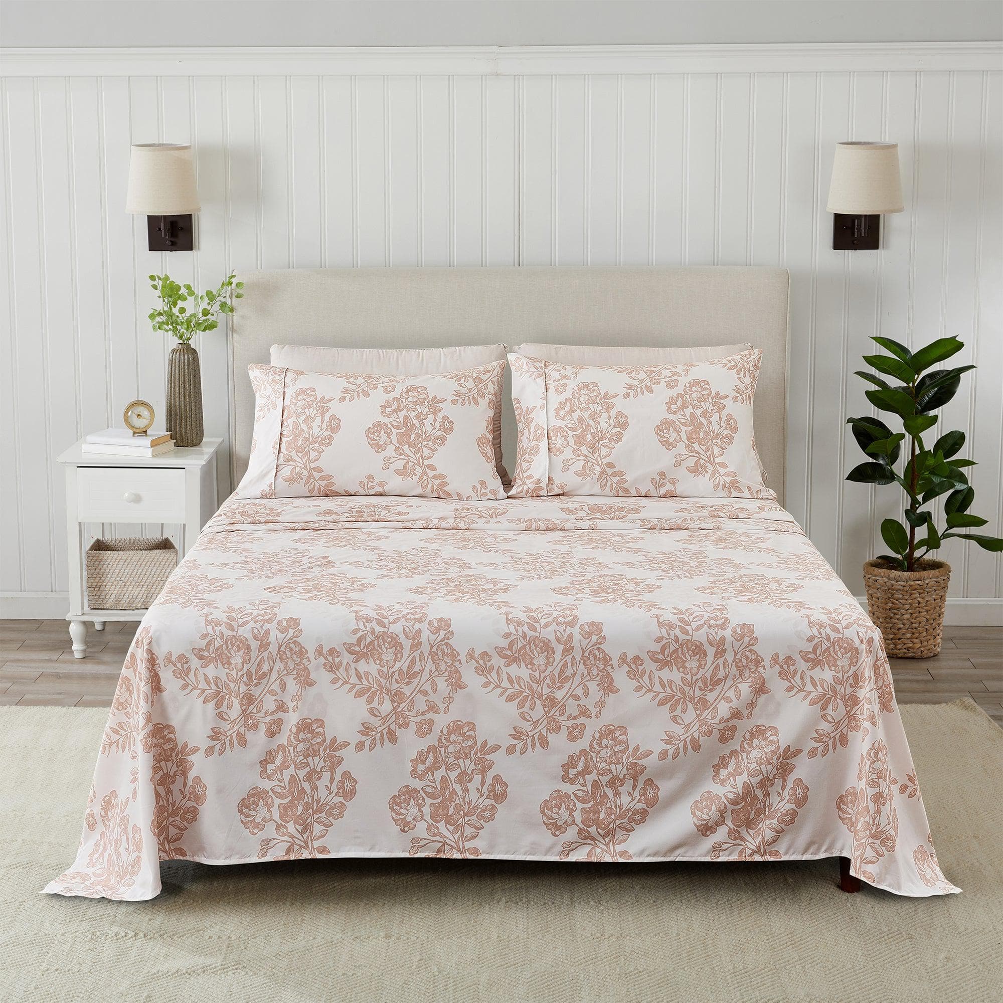 4 Piece Microfiber Sheet Set - Baylor Collection - Image 12
