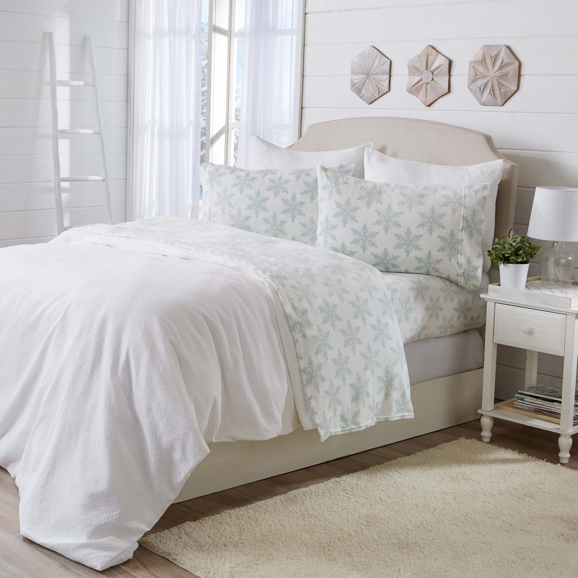 4-Piece Printed Plush Sheet - Velvet Luxe Collection - Image 18