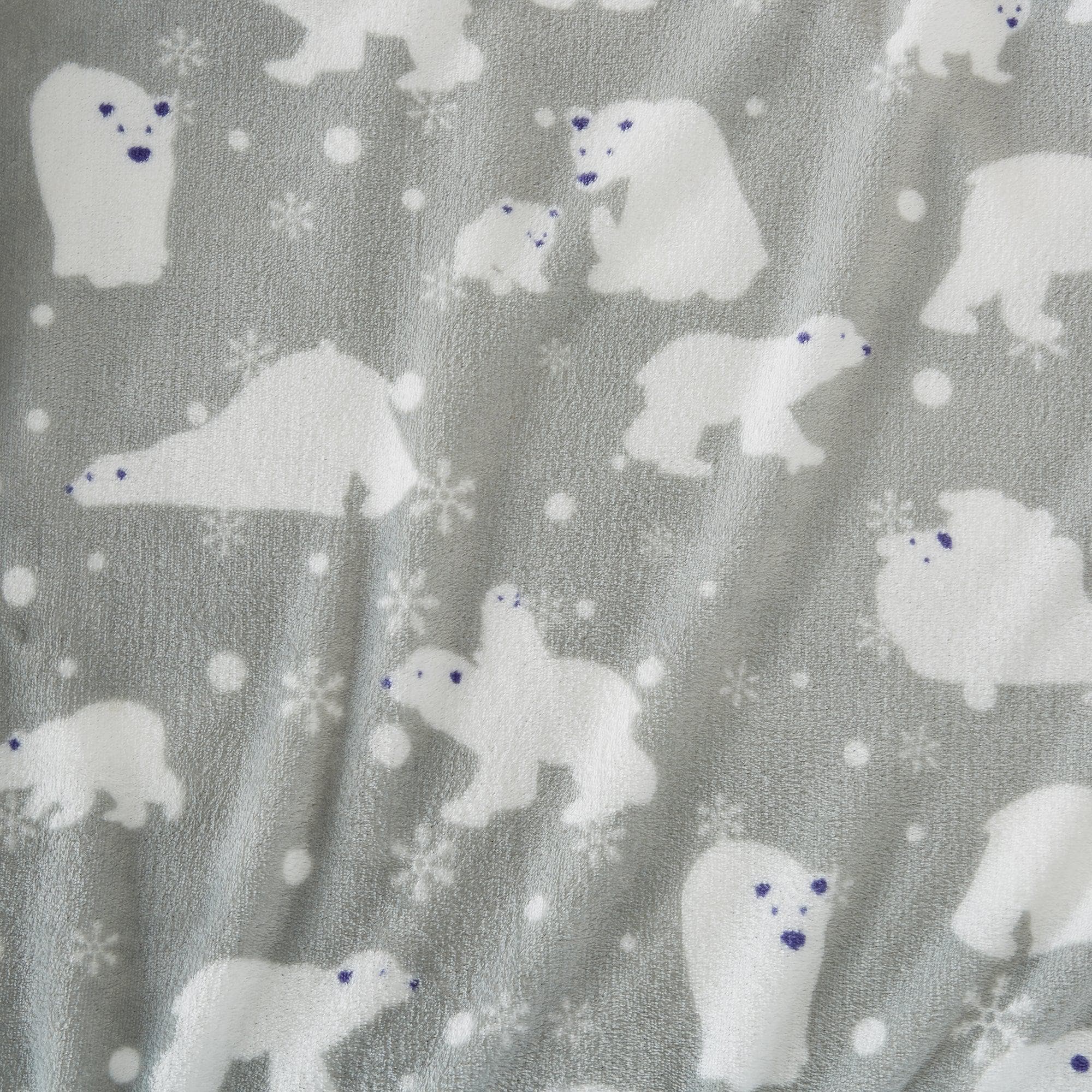 4-Piece Printed Plush Sheet - Velvet Luxe Collection - Image 48