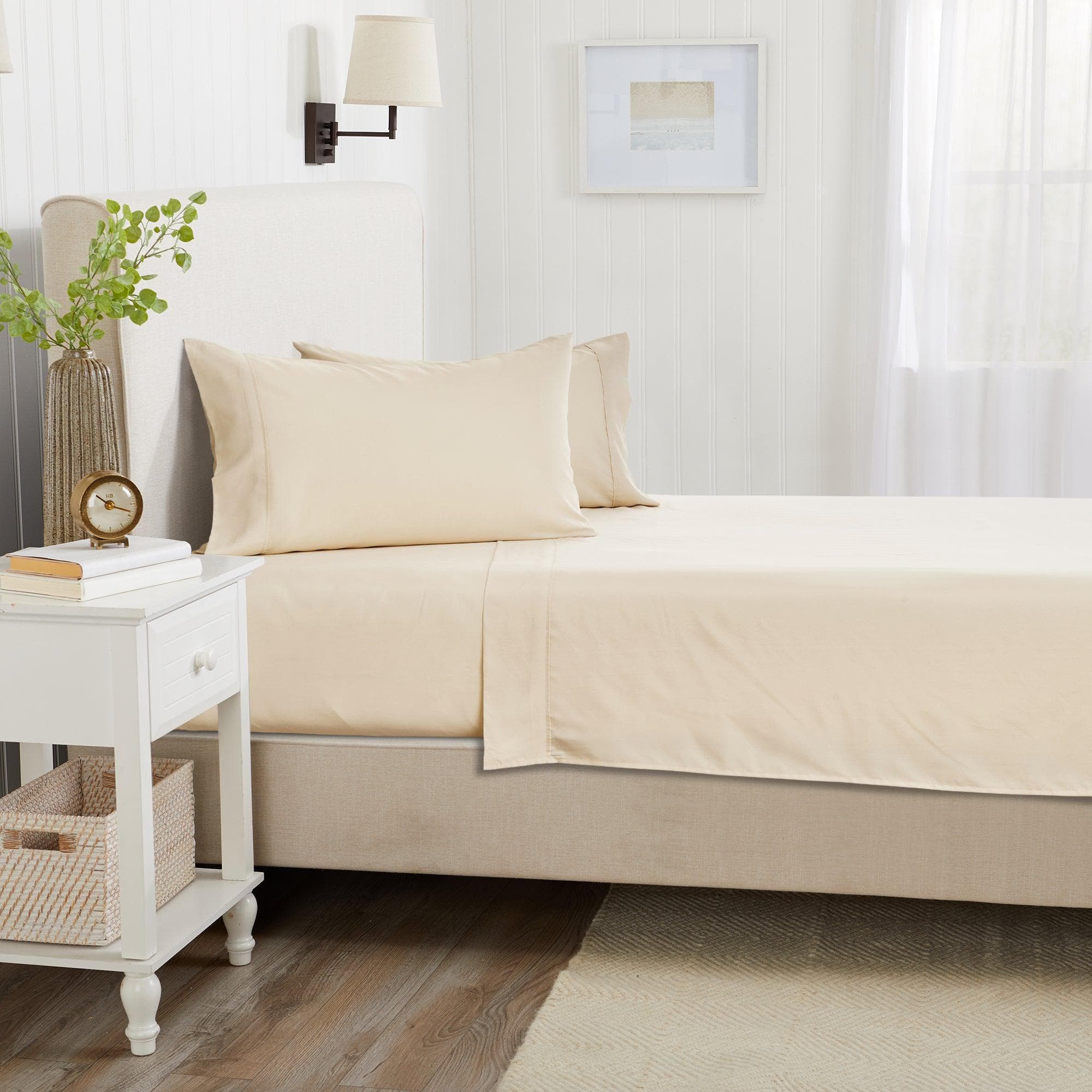 4 Piece Rayon Derived from Bamboo Sheet Set - Jordyn Collection - Image 39