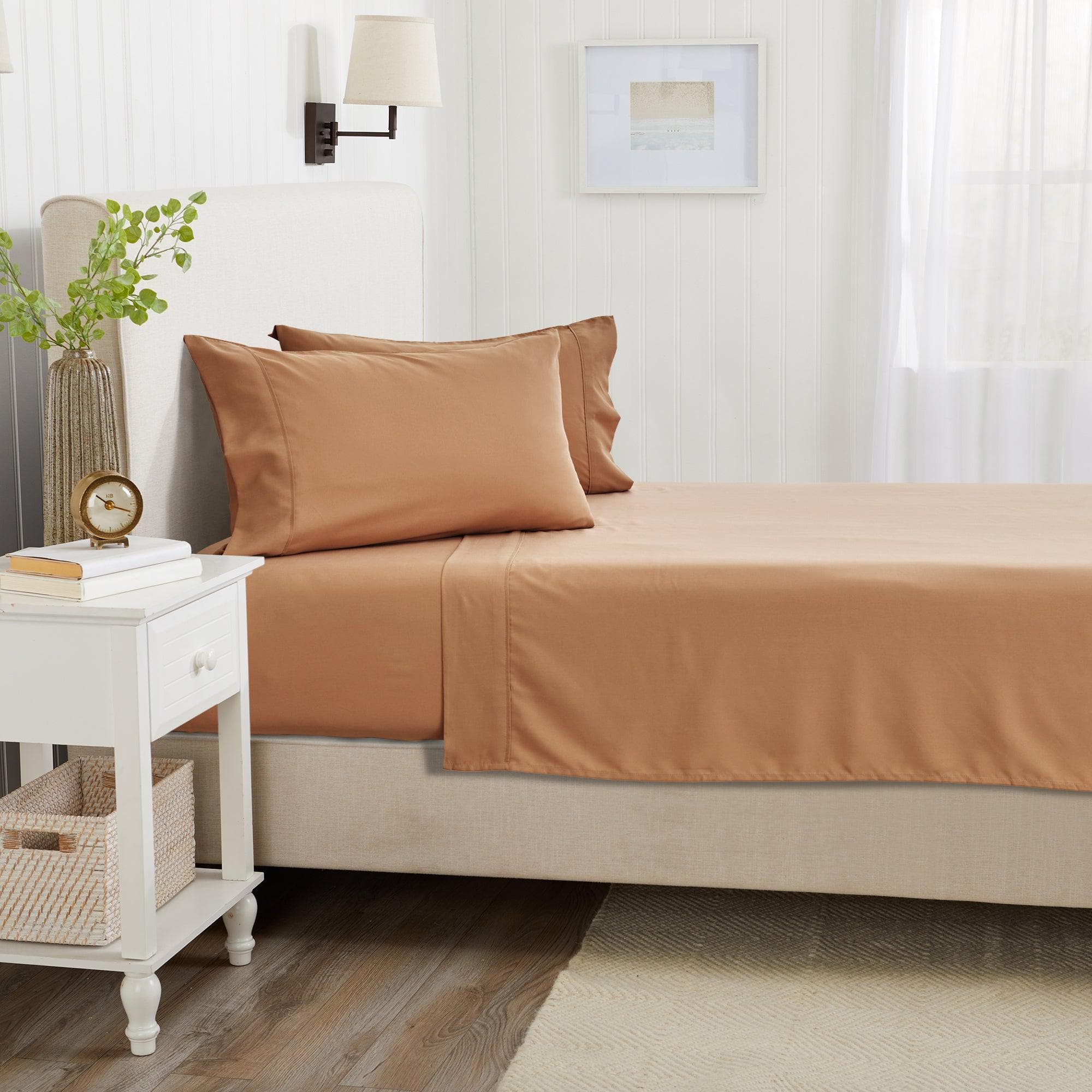 4 Piece Rayon Derived from Bamboo Sheet Set - Jordyn Collection - Image 51