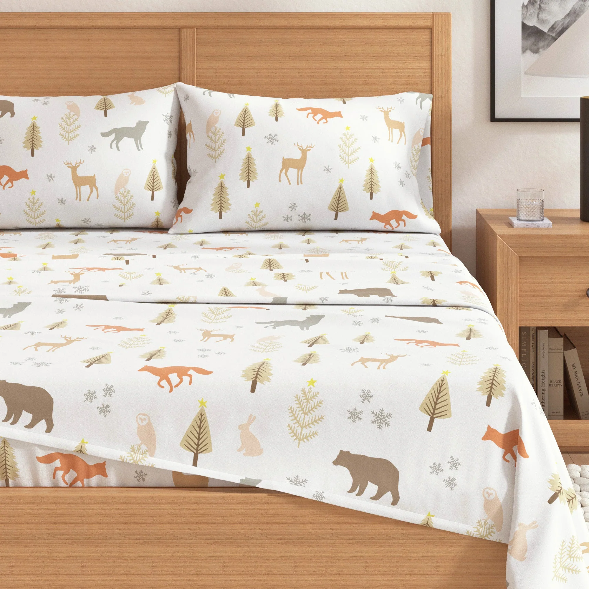 4-Piece Turkish Cotton Flannel Sheet - Stratton Collection - Image 67