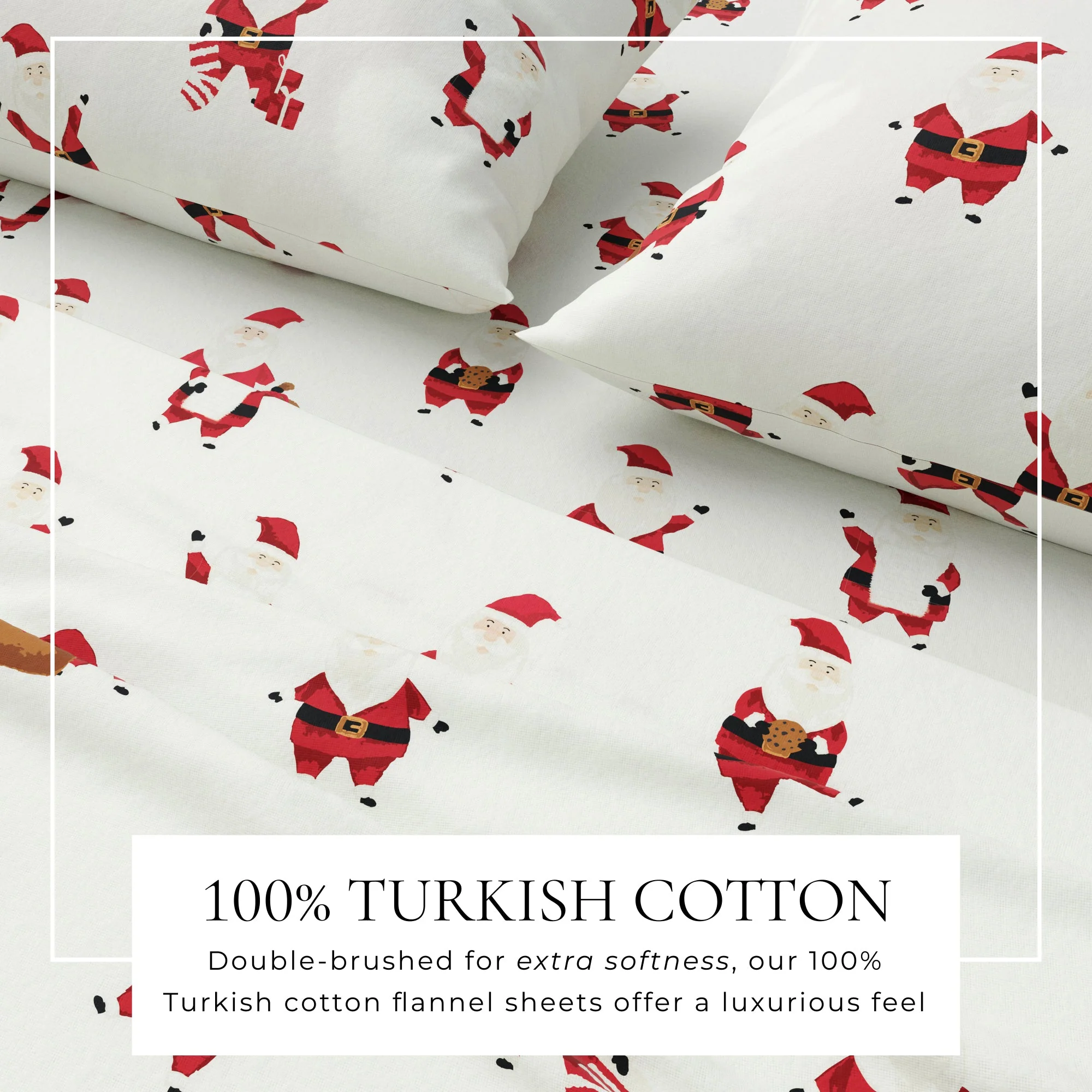 4-Piece Turkish Cotton Flannel Sheet - Whittaker Collection - Image 42