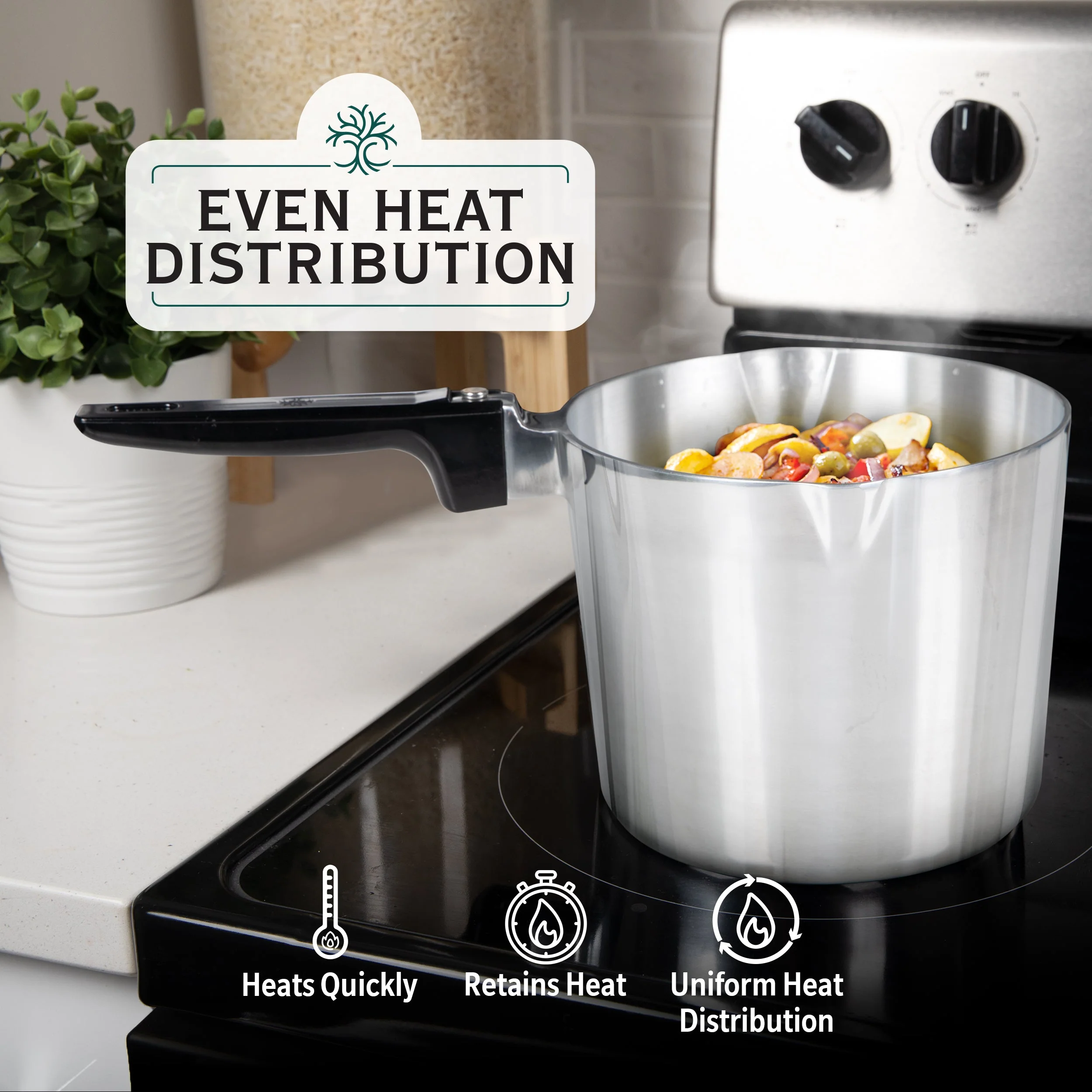 Magnaware 4 Quart Sauce Pan with Lid - Image 8