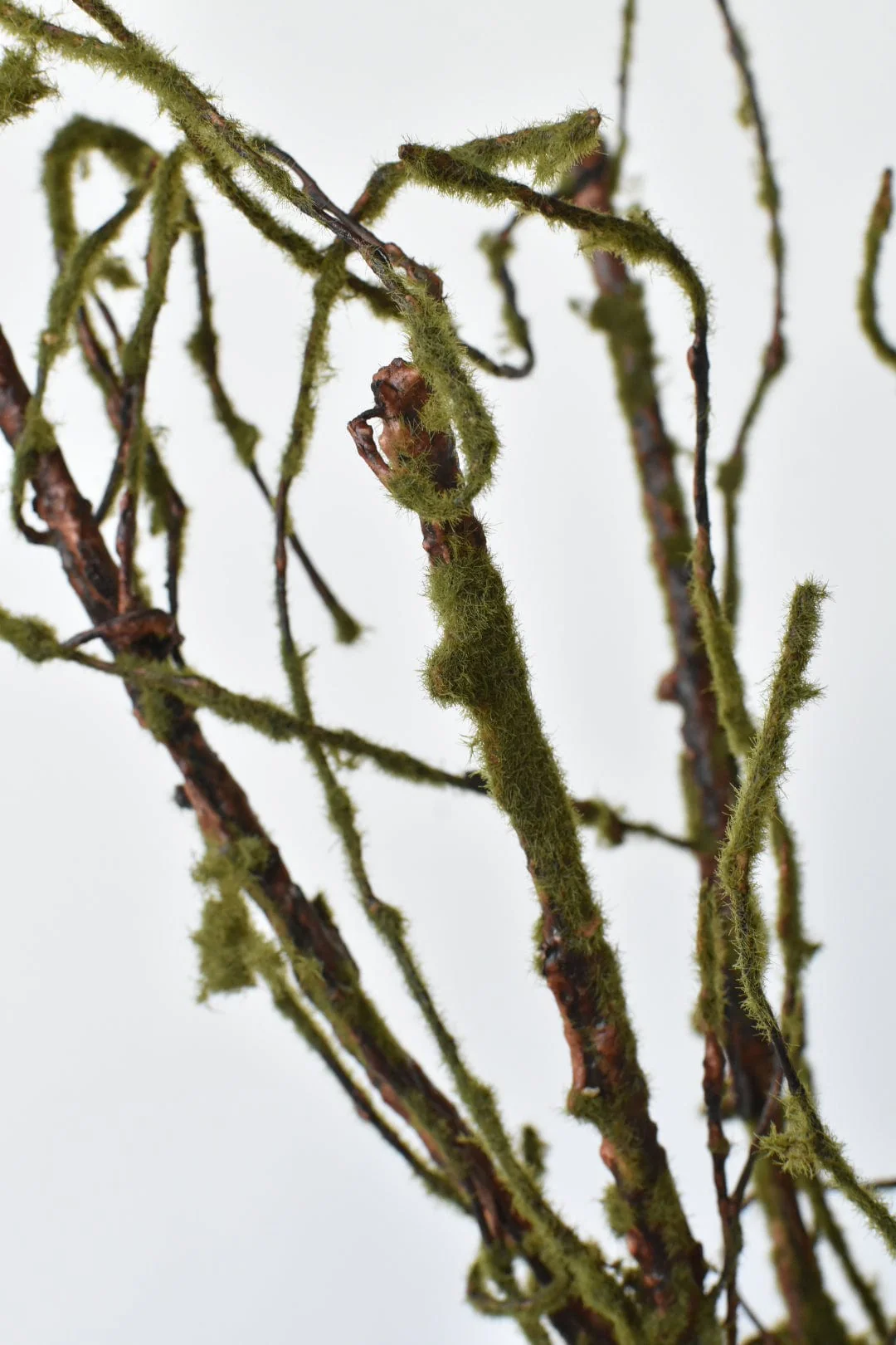 42" Faux Moss Tree Branch - Image 5