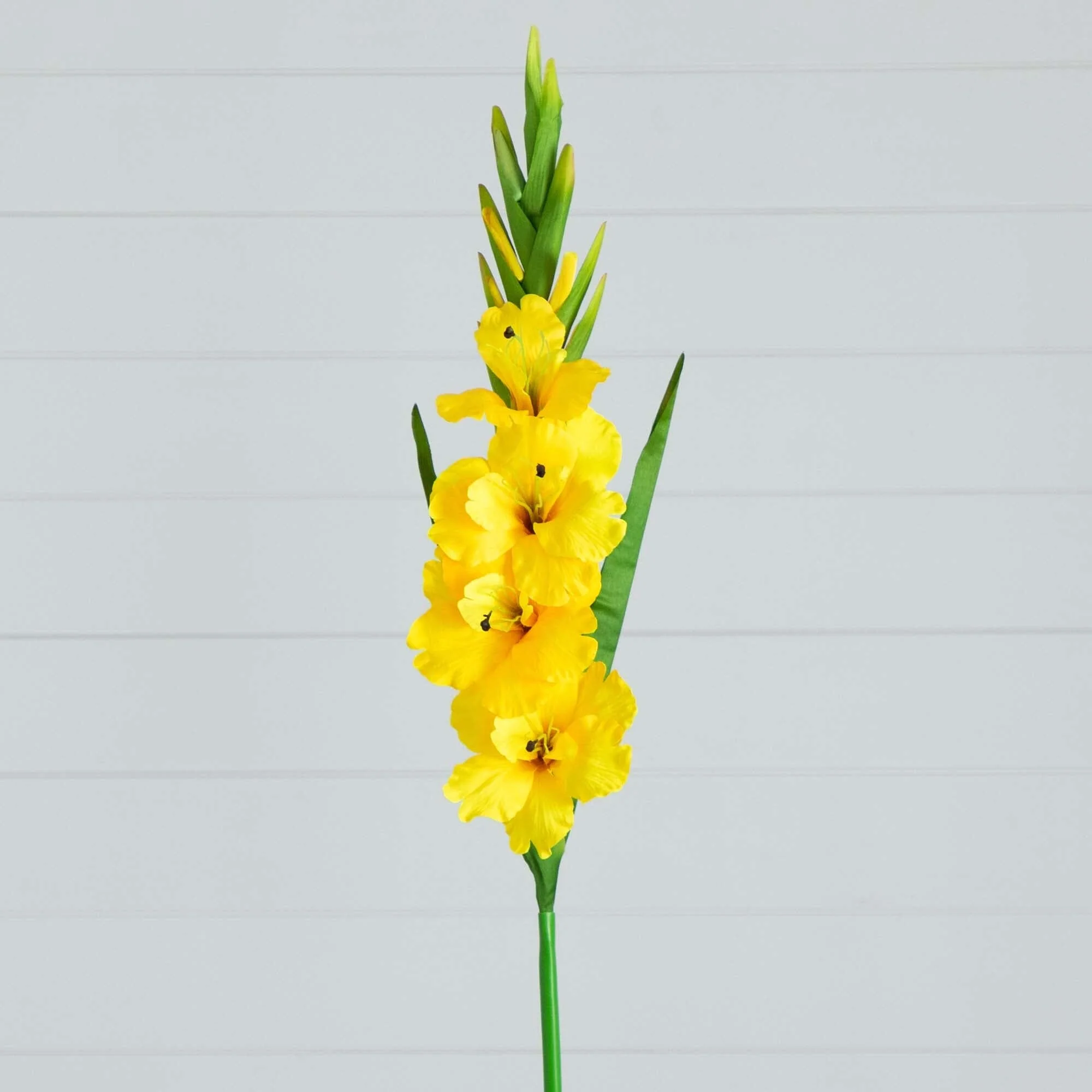 45" Artificial Gladiolus Flower Stems - Set of 3 - Image 16