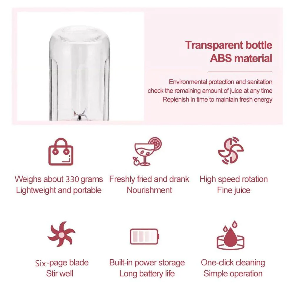 500Ml Portable Blender-Mixer - Image 5