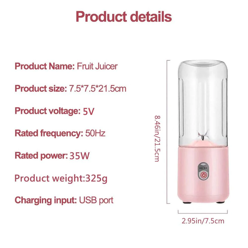500Ml Portable Blender-Mixer - Image 6