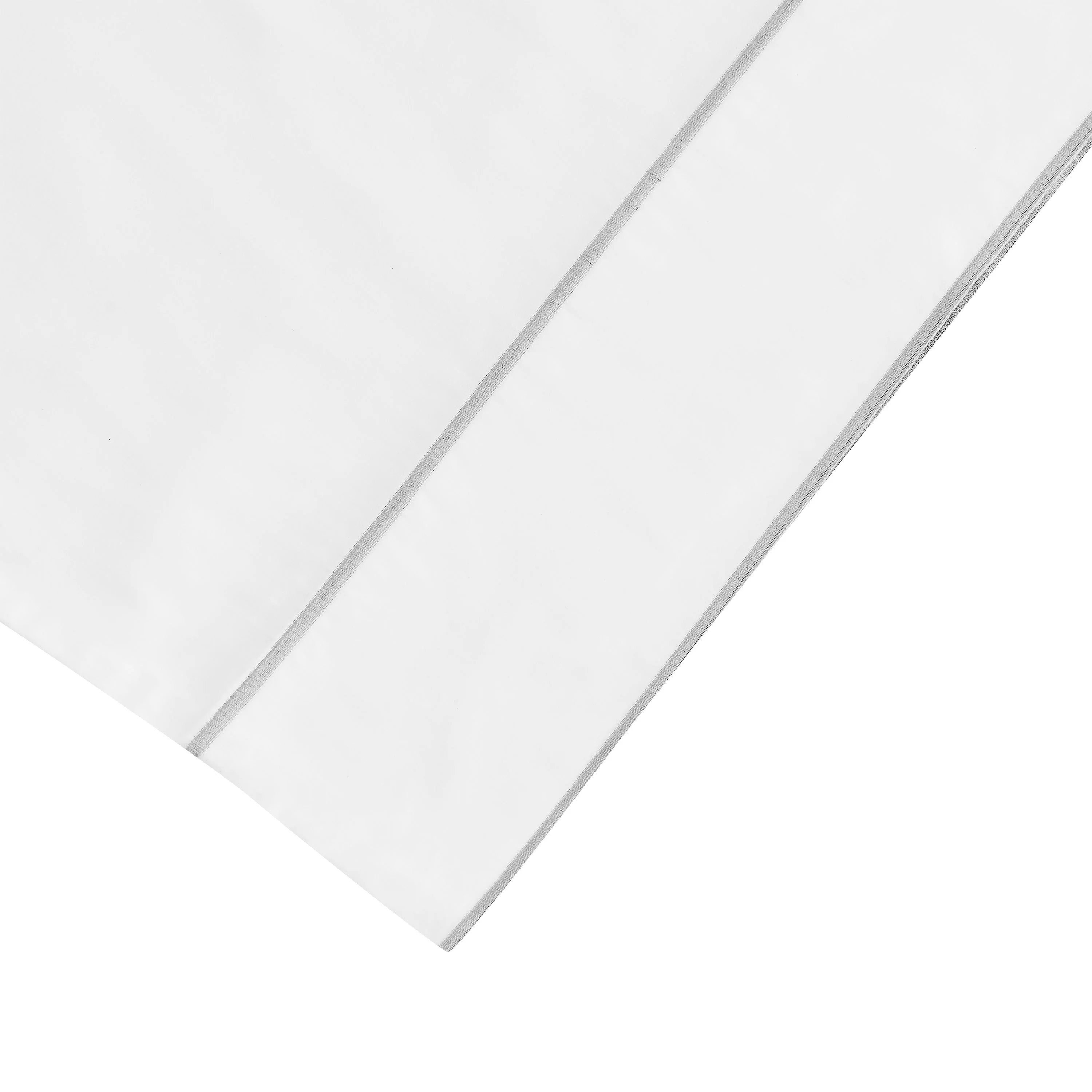 600 Thread Framed Sateen Embroidered Cotton Pillowcase Pair - Image 10