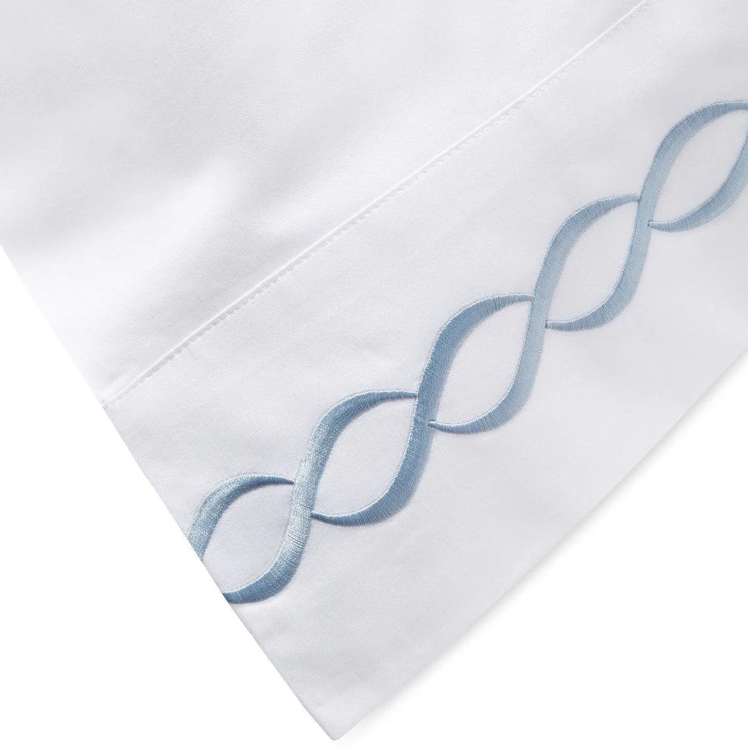 600 Thread Count Rope Embroidered Sheet Set - Image 4
