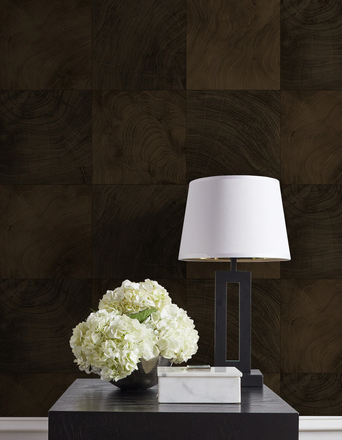 A Lot More Textures Kemi Faux Wood Block Embossed Vinyl Unpasted Wallpaper - Image 10
