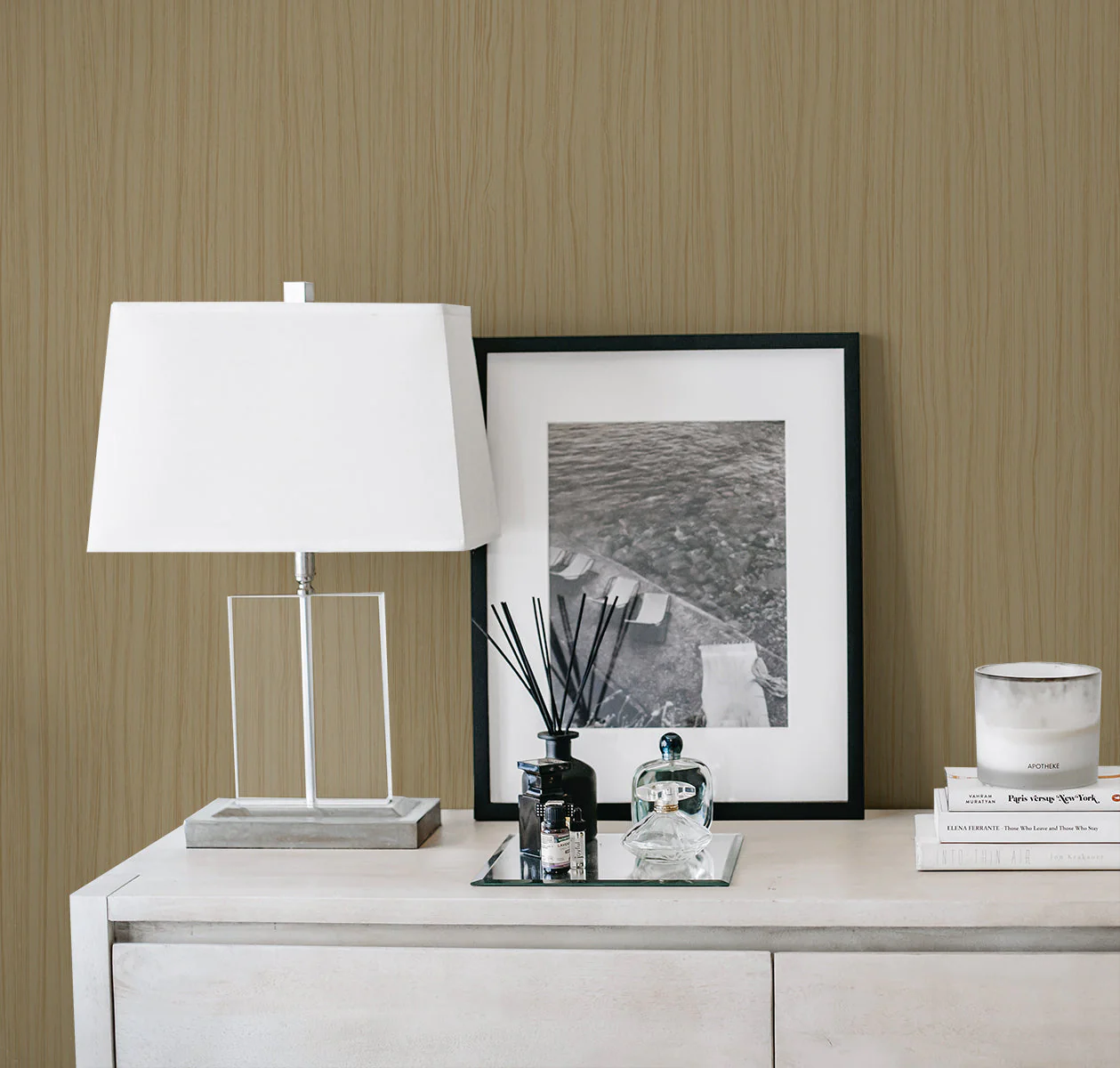 A Lot More Textures Salo Faux Stria Embossed Vinyl Unpasted Wallpaper - Image 13
