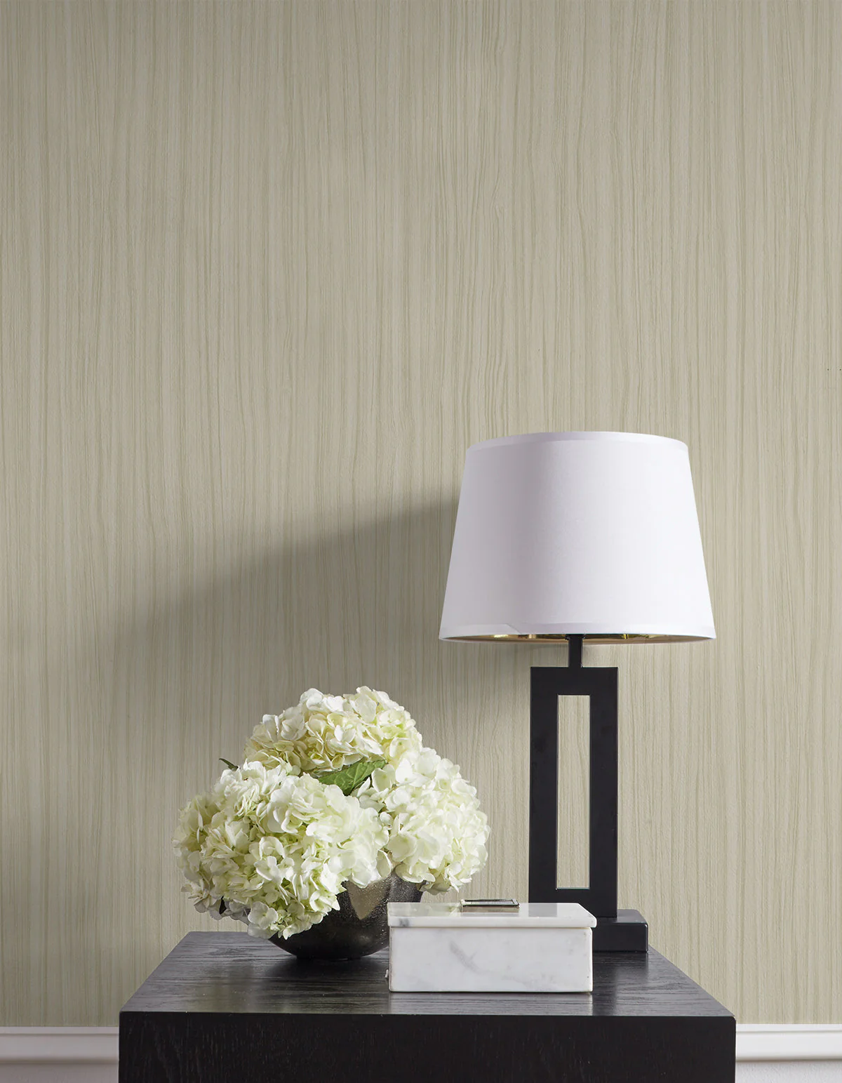 A Lot More Textures Salo Faux Stria Embossed Vinyl Unpasted Wallpaper - Image 6