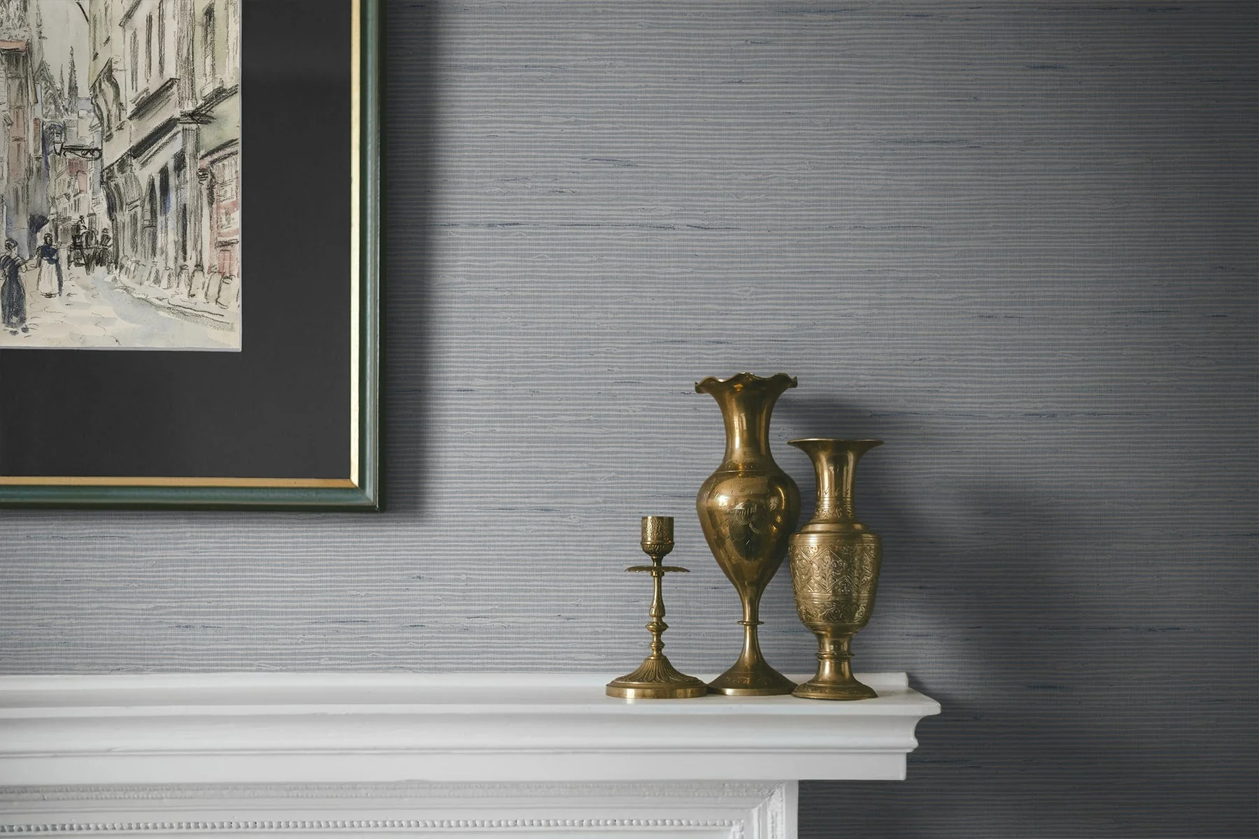 A Lot More Textures Vantaa Faux Grasscloth Embossed Vinyl Unpasted Wallpaper - Image 15