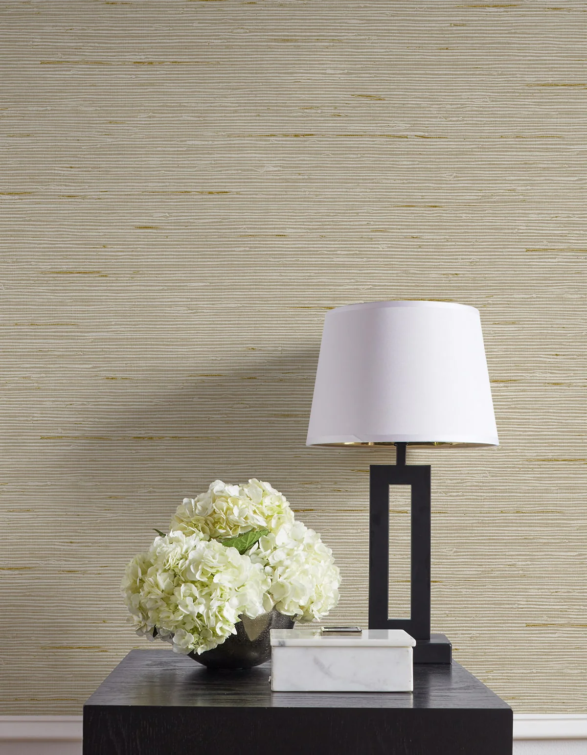 A Lot More Textures Vantaa Faux Grasscloth Embossed Vinyl Unpasted Wallpaper - Image 9