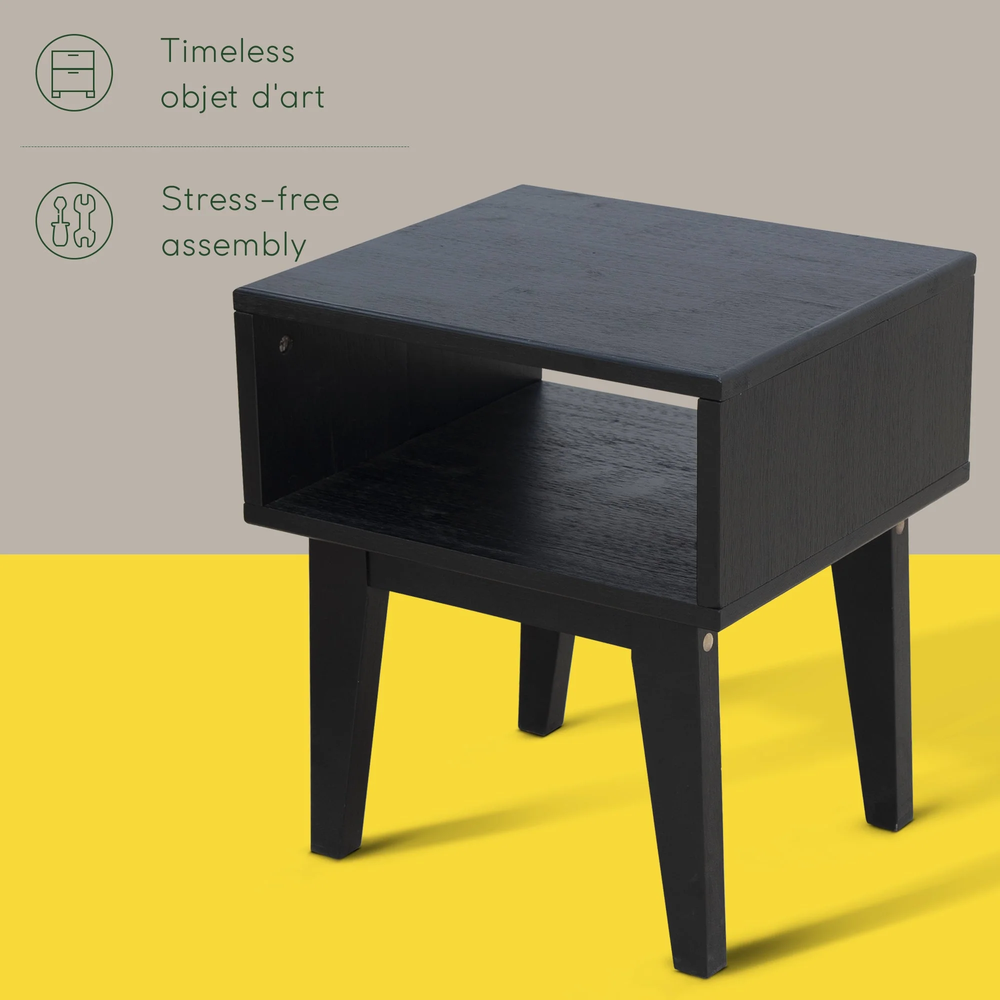 Acacia Serena Solid Wood Nightstand - Image 12