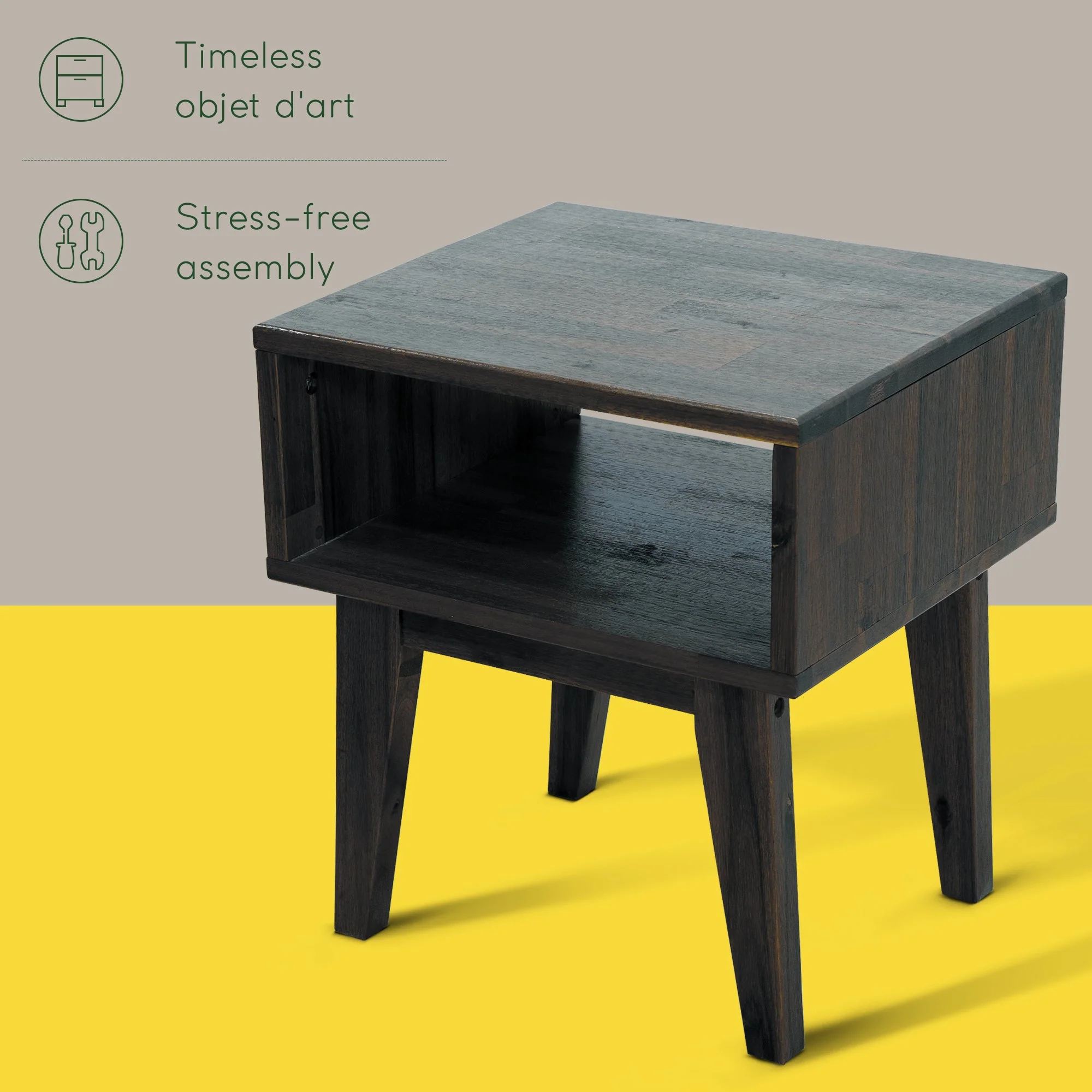 Acacia Serena Solid Wood Nightstand - Image 30