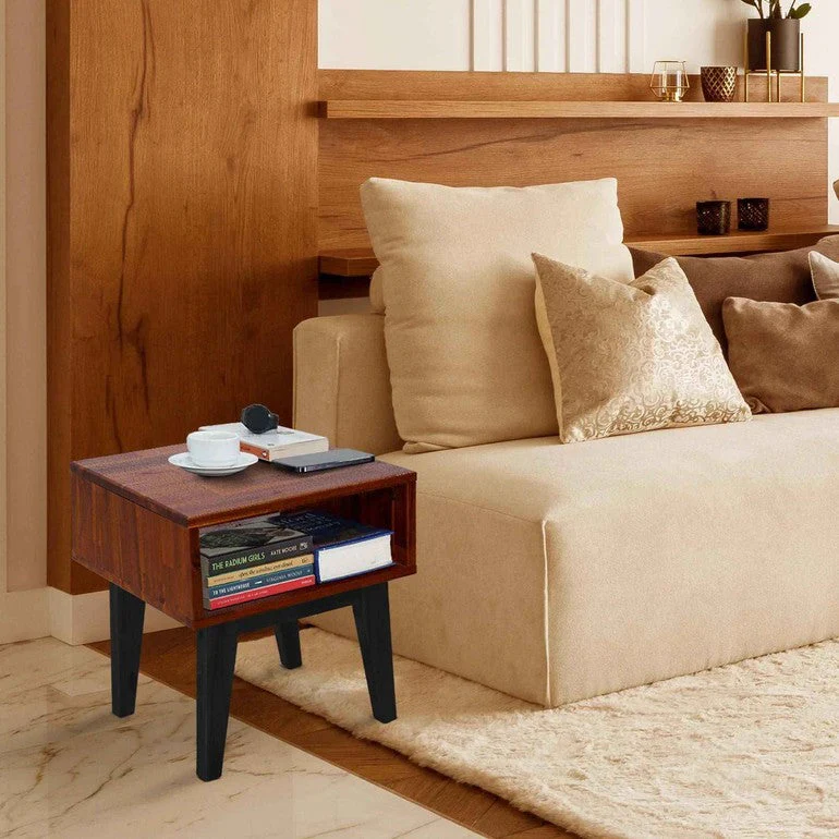 Acacia Serena Solid Wood Nightstand - Image 7