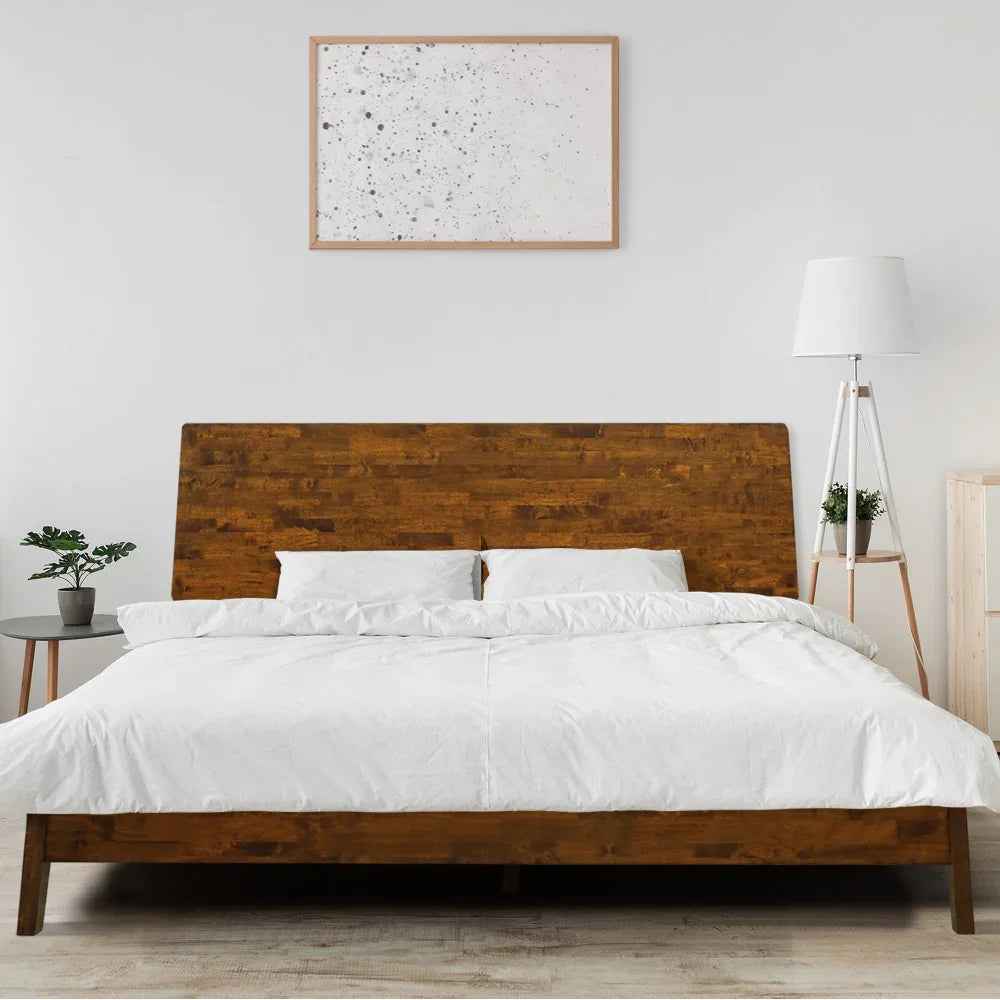 Acacia Serenity Deluxe Wood Platform Bed Frame - Image 8
