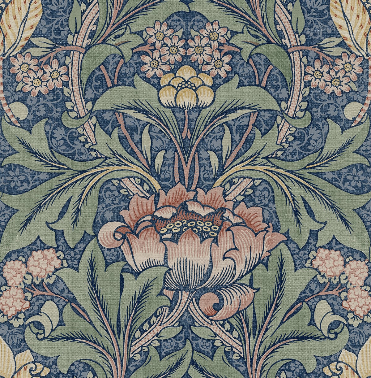 Acanthus Floral Peel and Stick Removable Wallpaper - Image 10