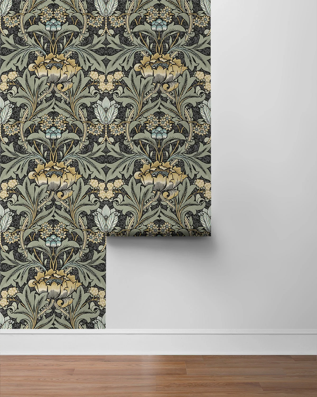 Acanthus Floral Peel and Stick Removable Wallpaper - Image 24
