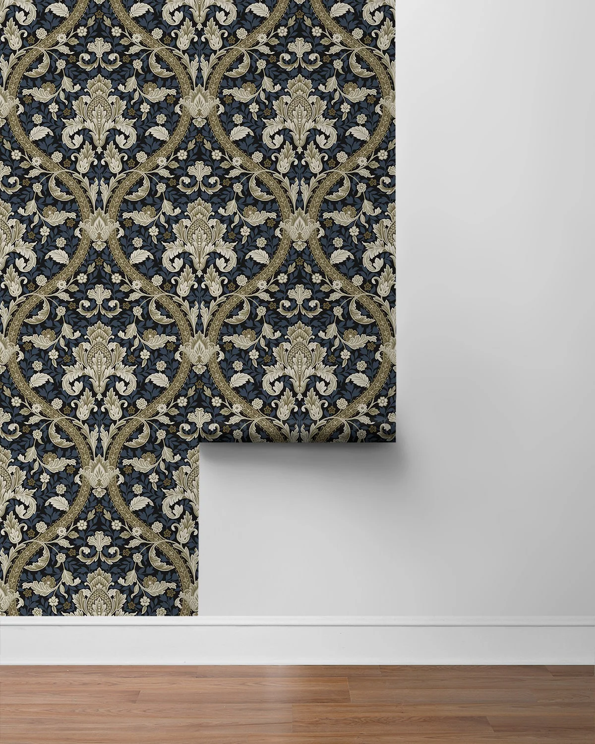 Acanthus Ogee Premium Peel and Stick Removable Wallpaper - Image 19
