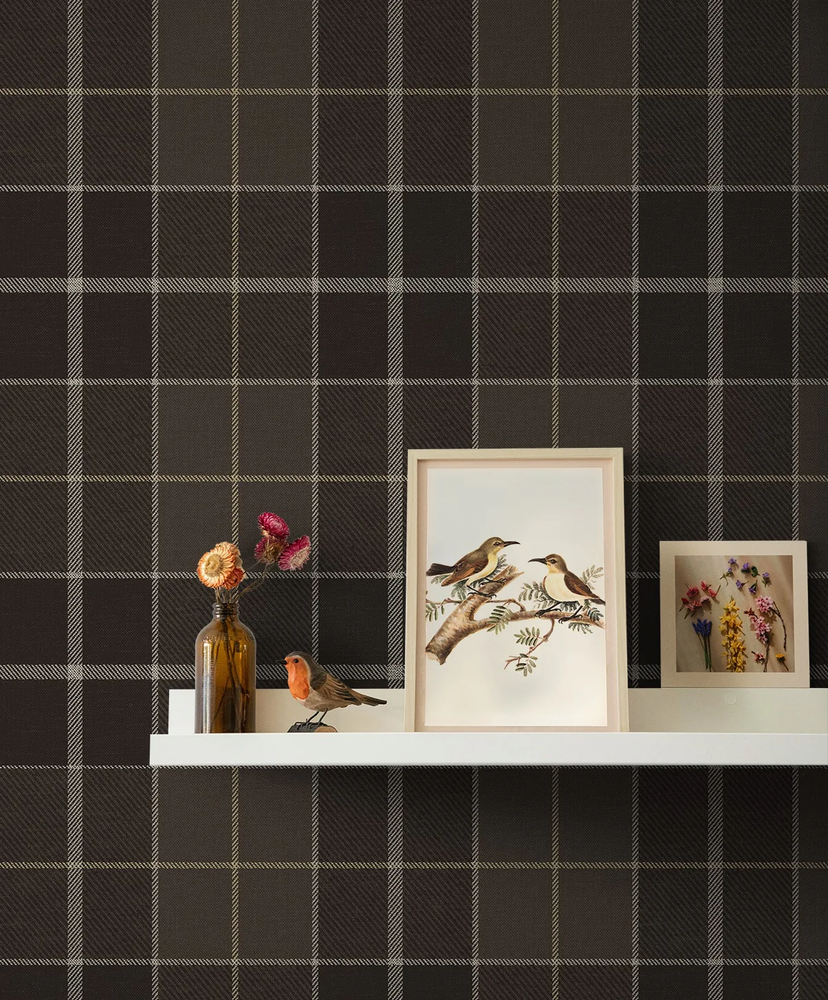 Altarinda Plaid Premium Peel and Stick Removable Wallpaper - Image 14