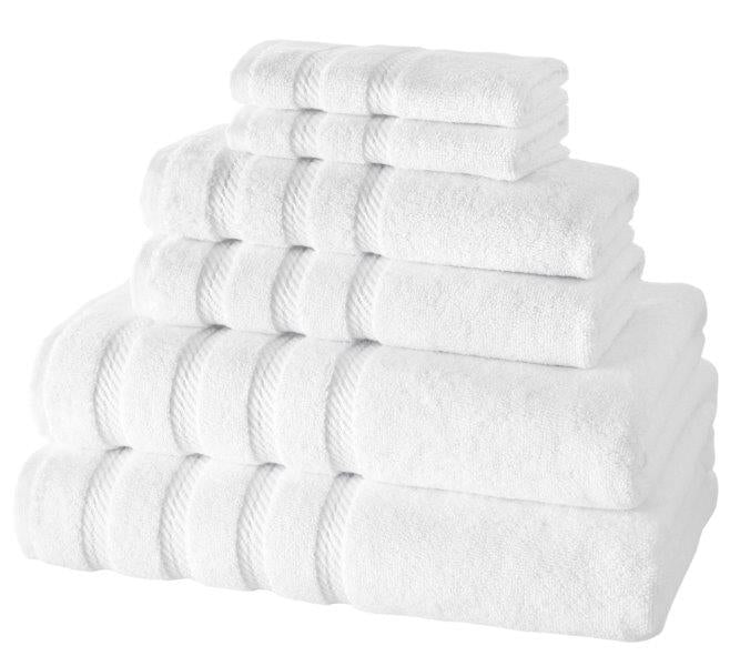 Antalya Turkish Cotton Bath, Hand, Washcloth Hotel Collection - 6 pc Towel Set - Image 15